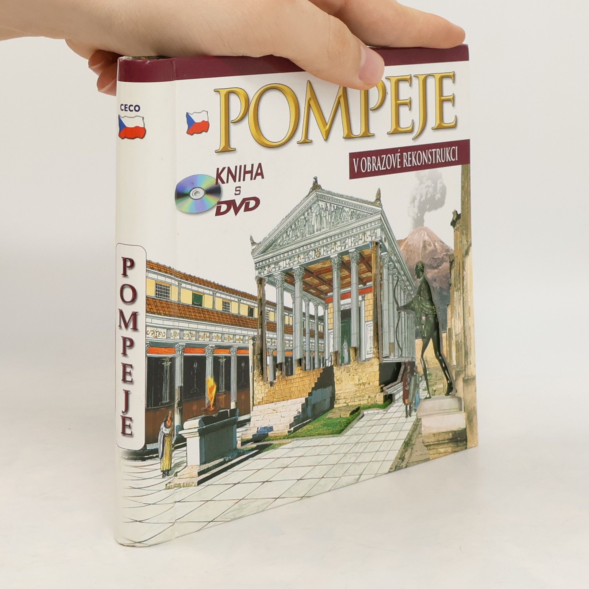 Maria Antonietta Lozzi Bonaventura Pompeje: Obrazová rekonstrukce (s DVD)