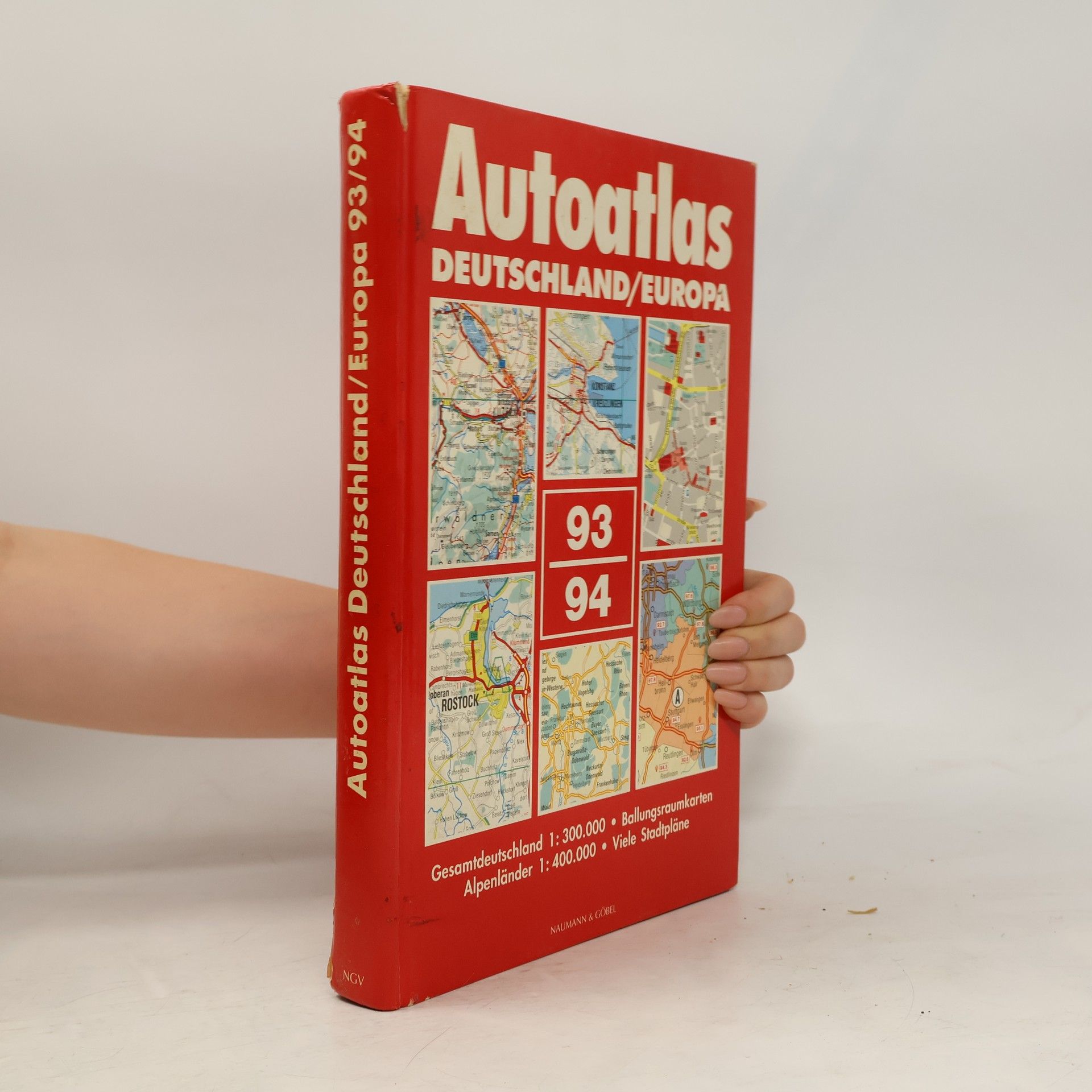 Collectif d'auteurs Autoatlas Deutschland/Europa 91/92