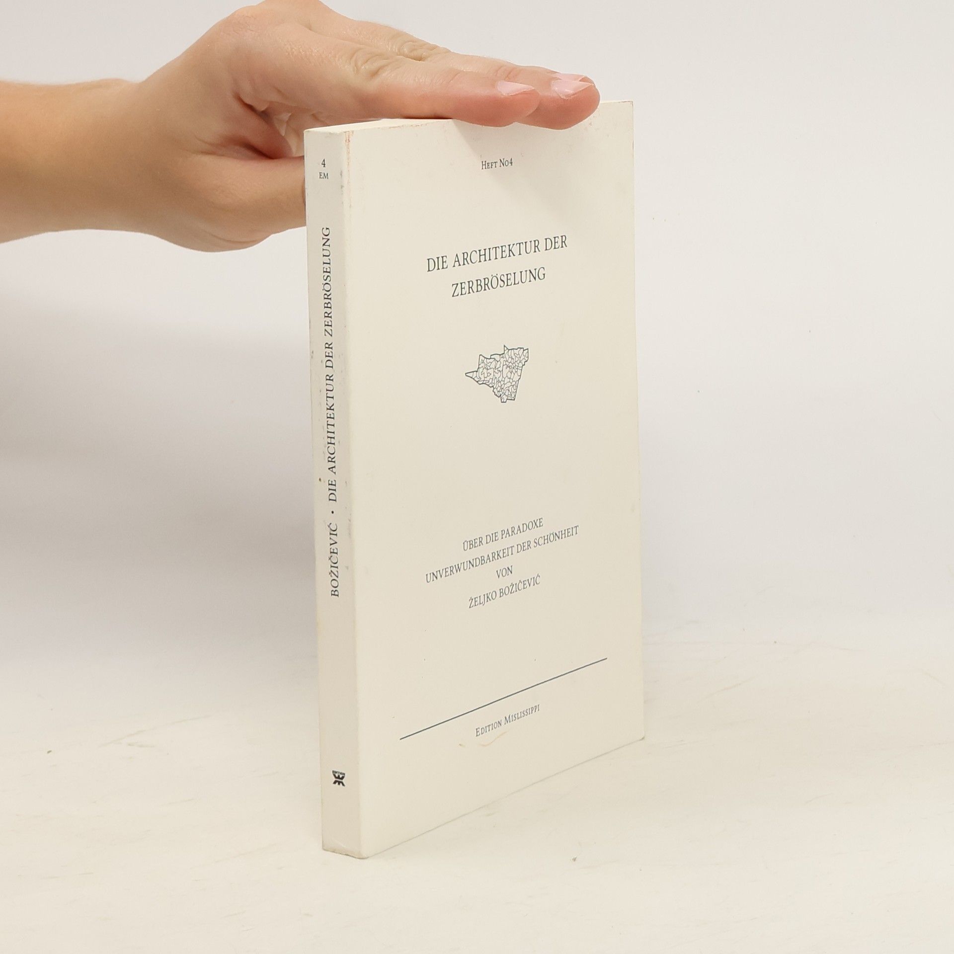 Željko Božičević Architektur der Zerbröselung