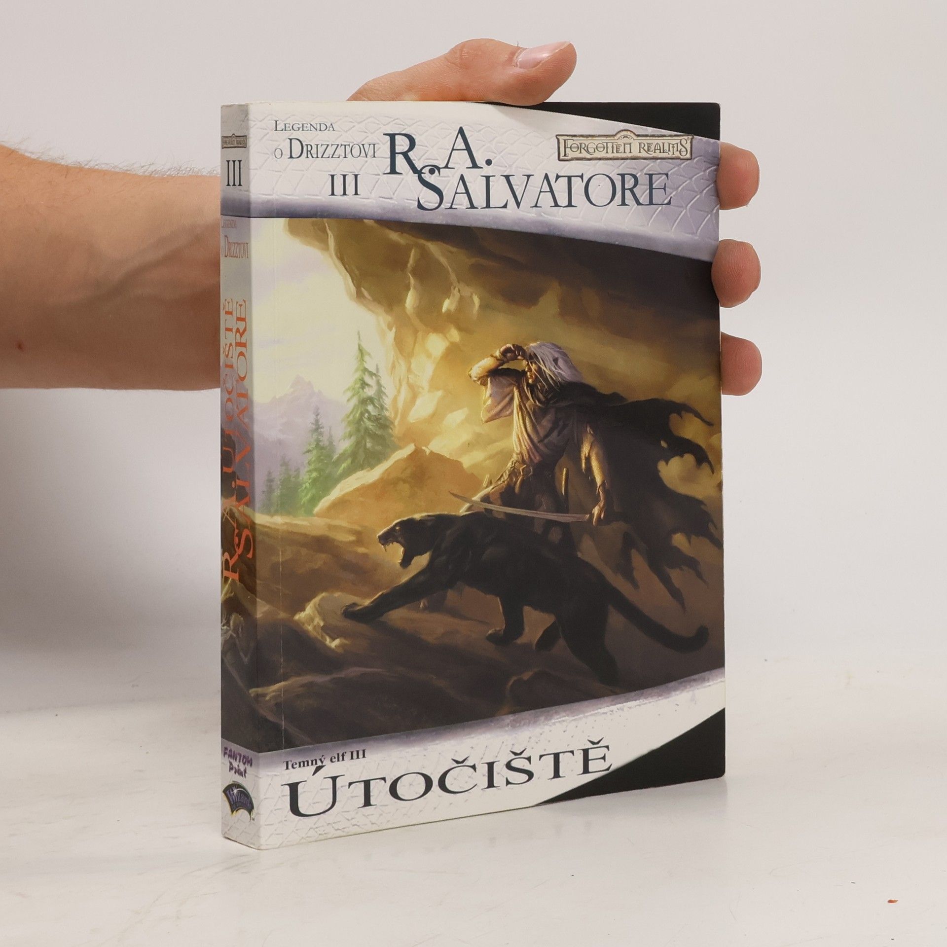 R. A. Salvatore Útočiště. Legenda o Drizztovi III