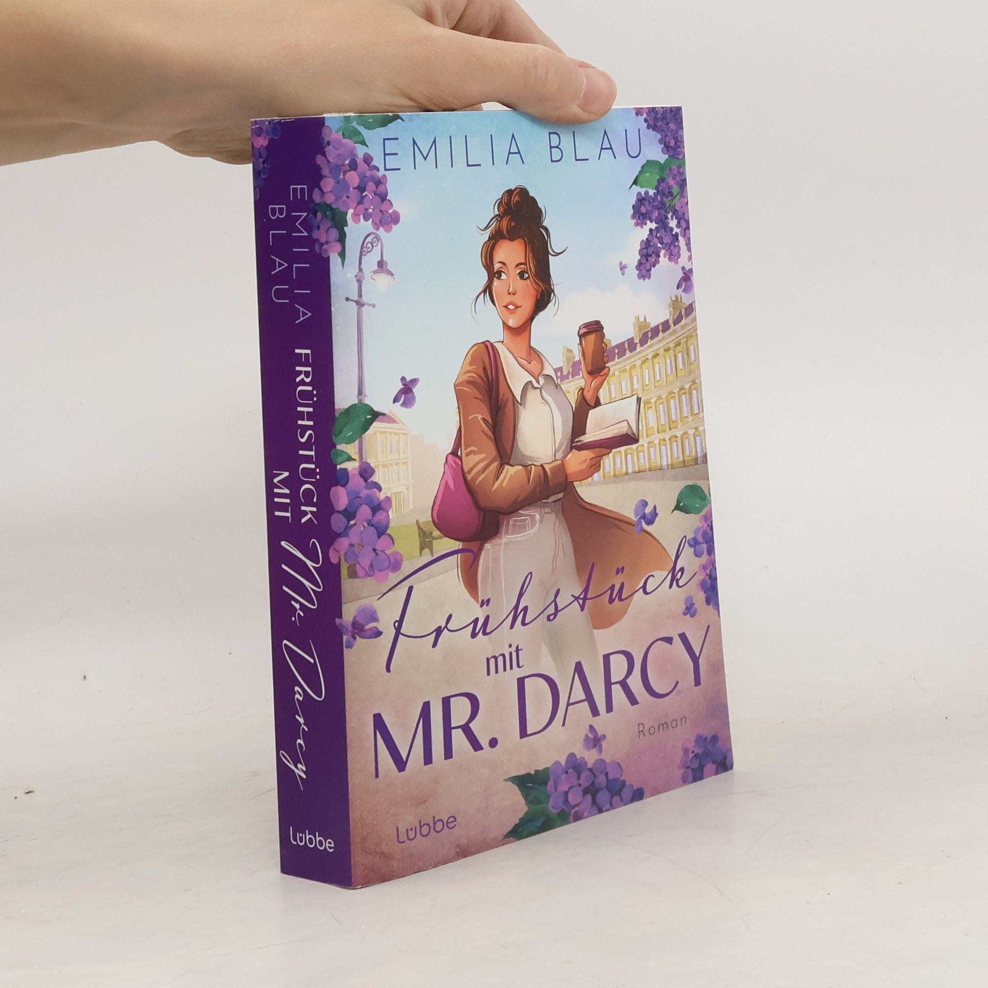 Emilia Blau Frühstück mit Mr. Darcy