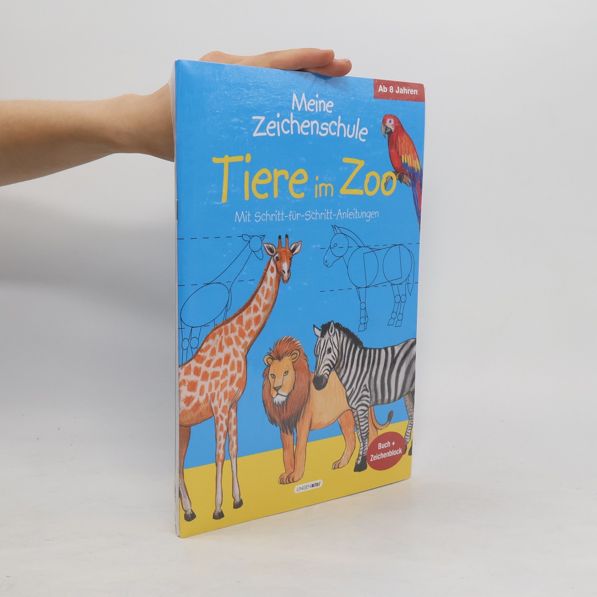 AA.VV. Meine Zeichenschule. Tiere im Zoo