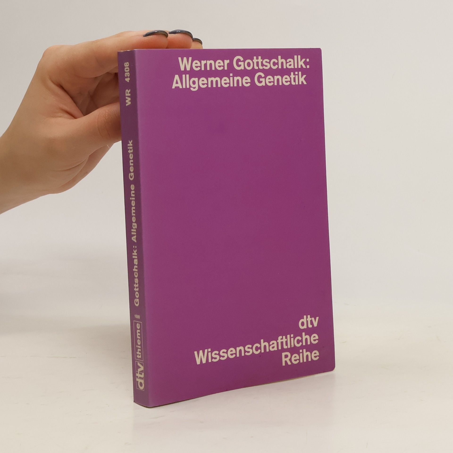 Werner Gottschalk Allgemeine Genetik