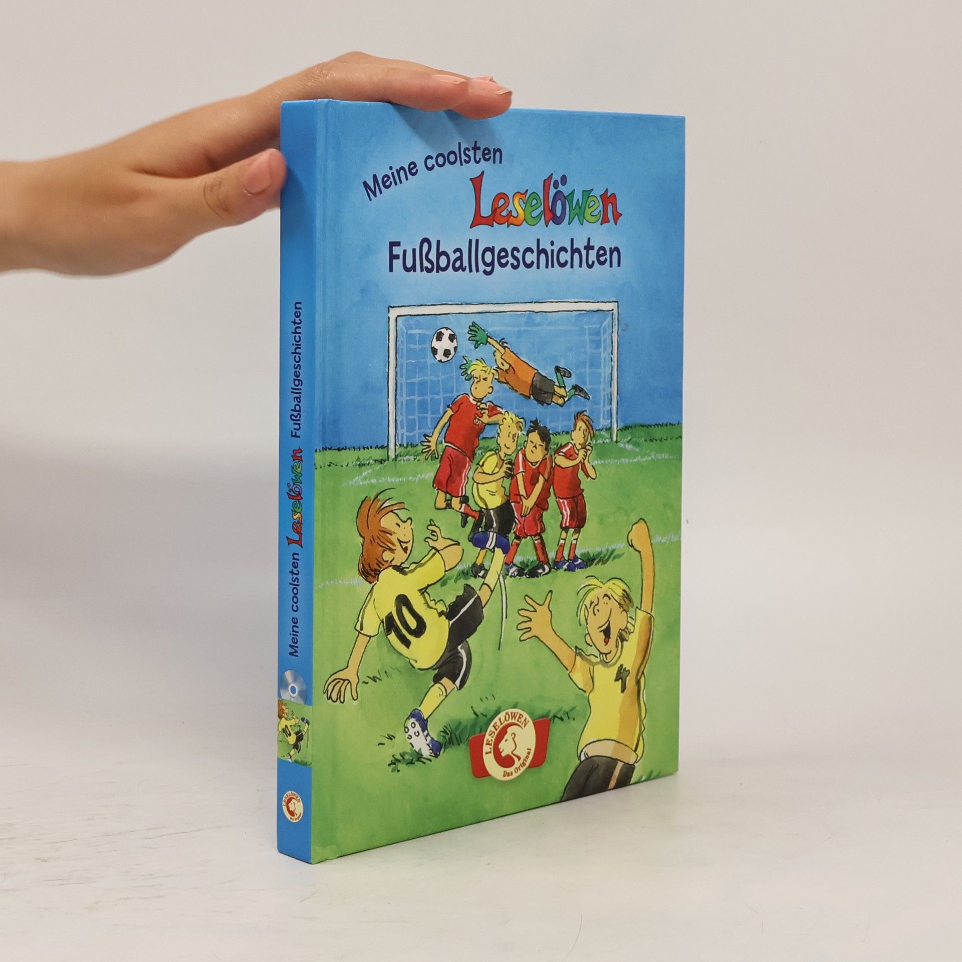 Kolektiv autorů Meine coolsten Leselöwen-Fußballgeschichten, m. Audio-CD