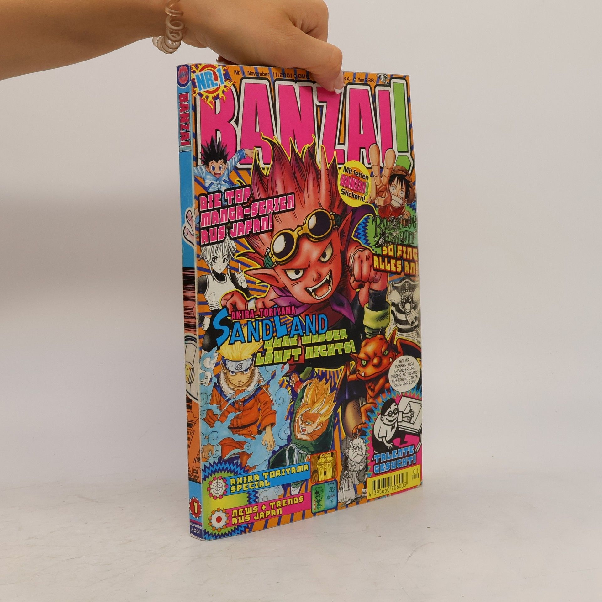 Collectif d'auteurs Banzai!. Bd.1. Mit Manga Stickern. Die Top Manga-Serien aus Japan