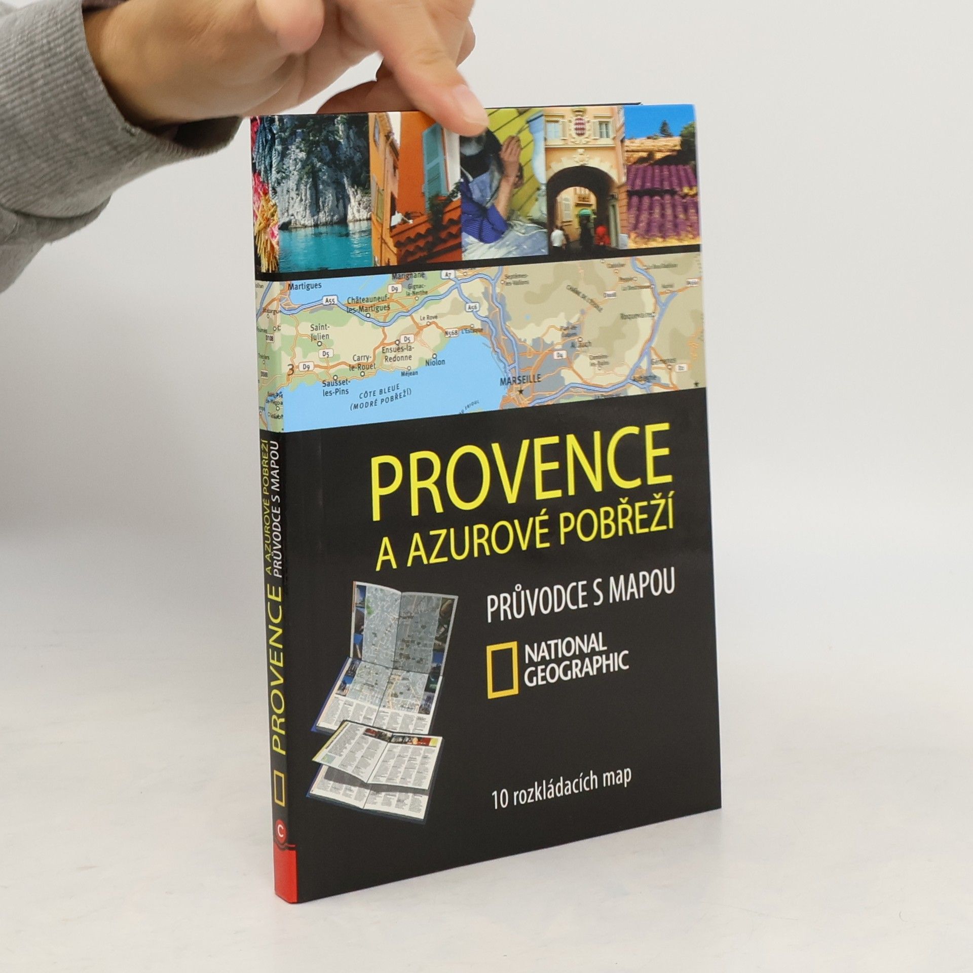 Barbara A. Noe Provence a Azurové pobřeží, průvodce s mapou