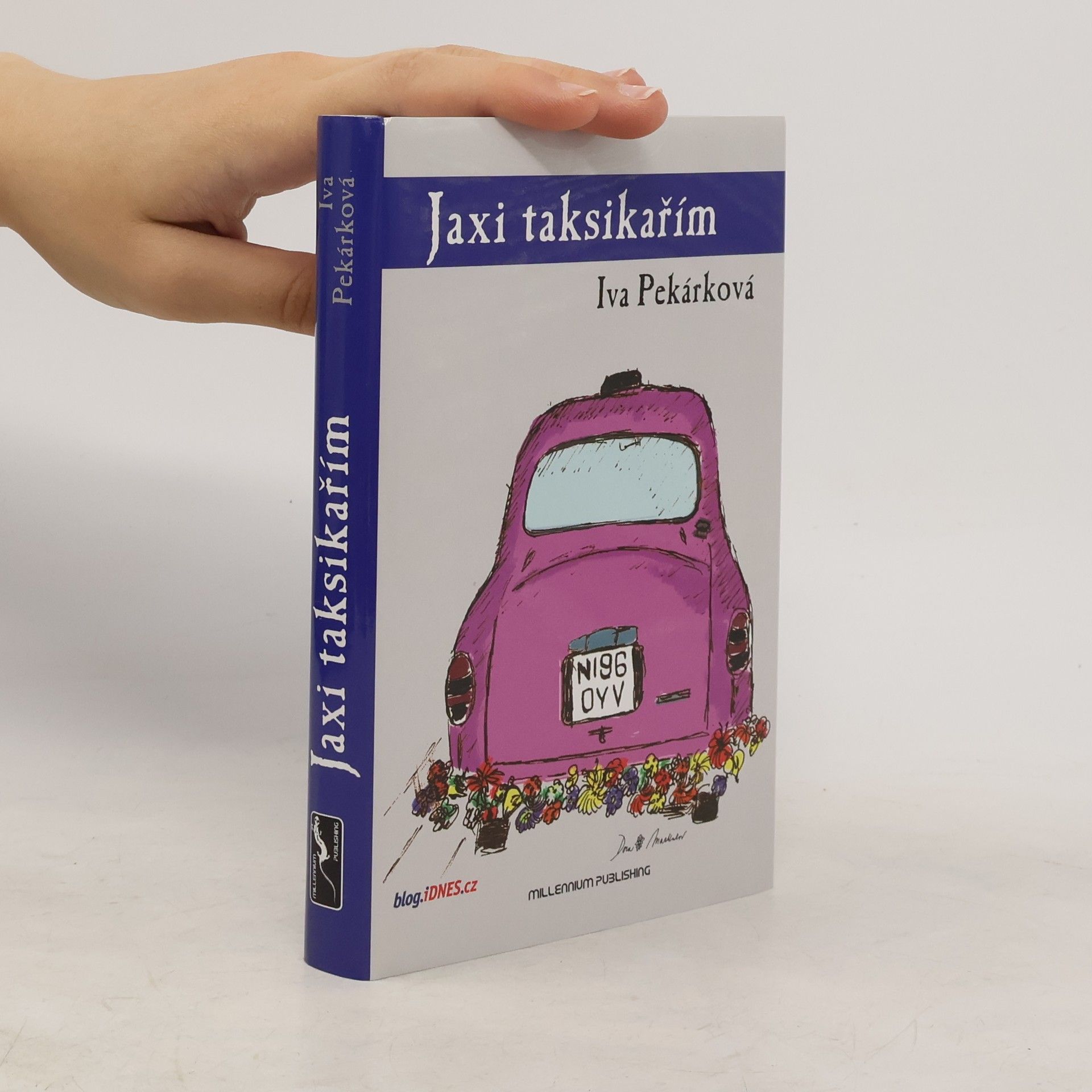 Iva Pekárková Jaxi taksikařím