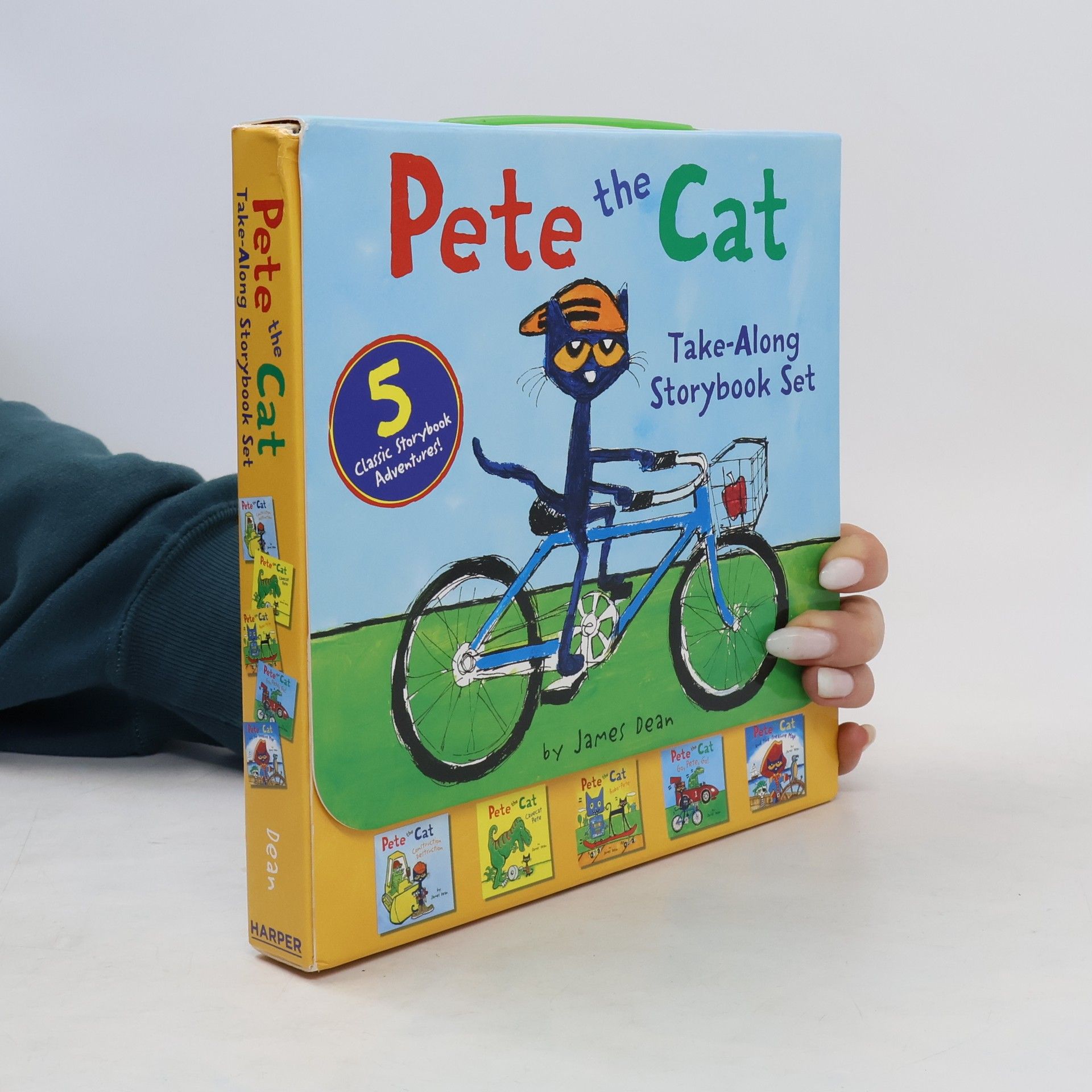 James Dean Pete the Cat Take-Along Storybook Set