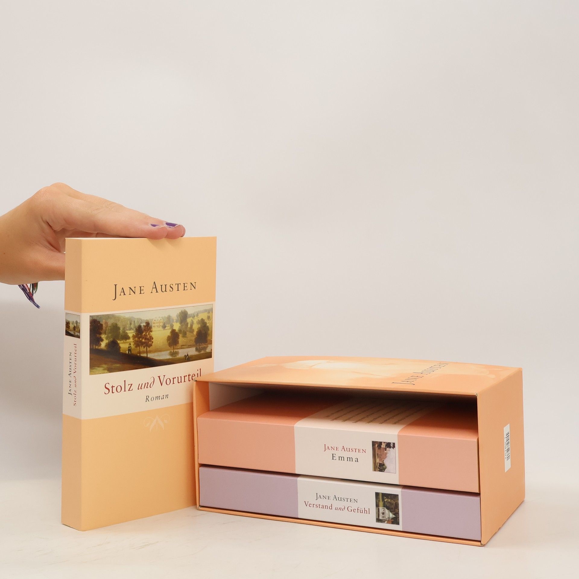 Jane Austen Emma. Verstand und Gefühl. Stolz und Vorurteil