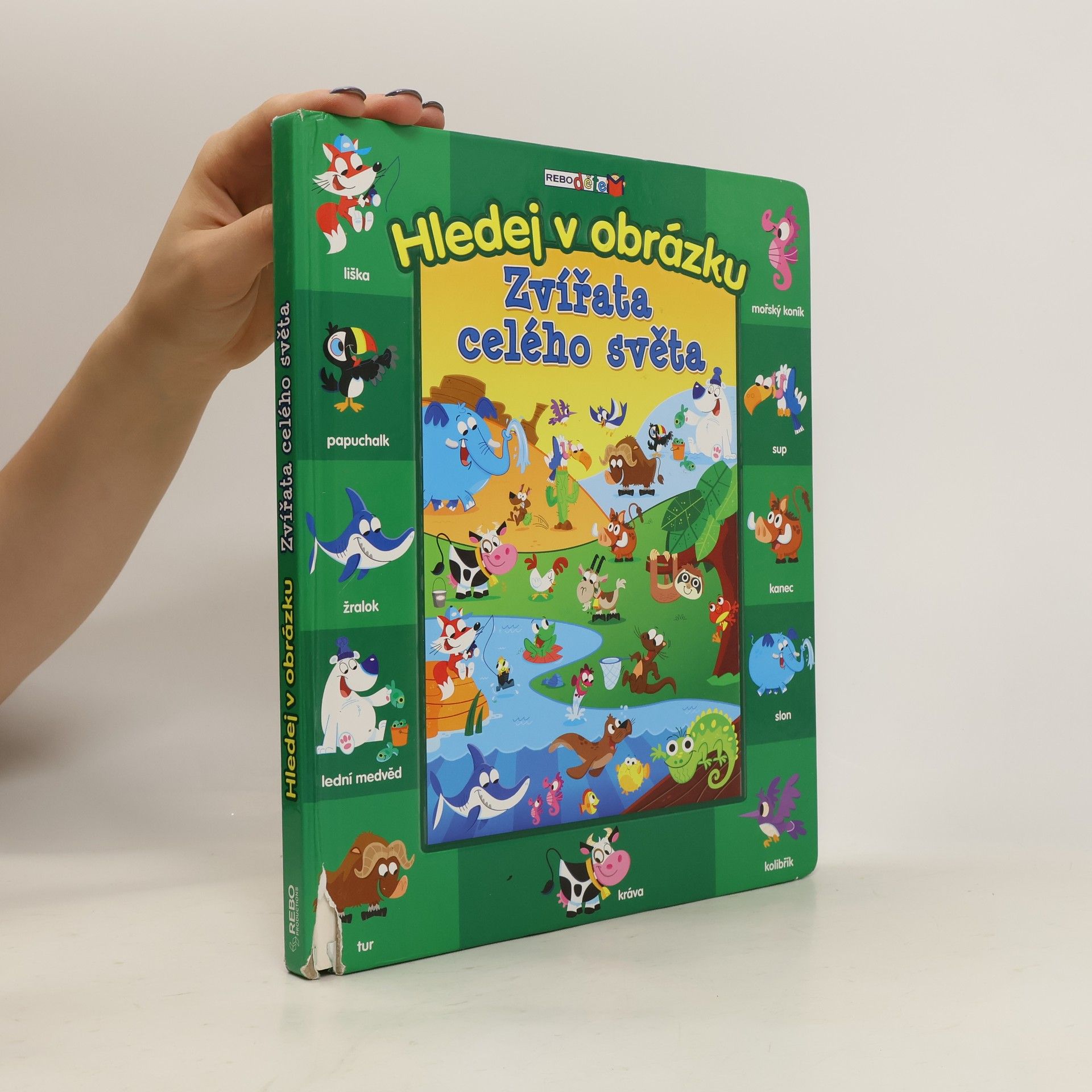 kolektiv Hledej v obrázku - Zvířata celého světa