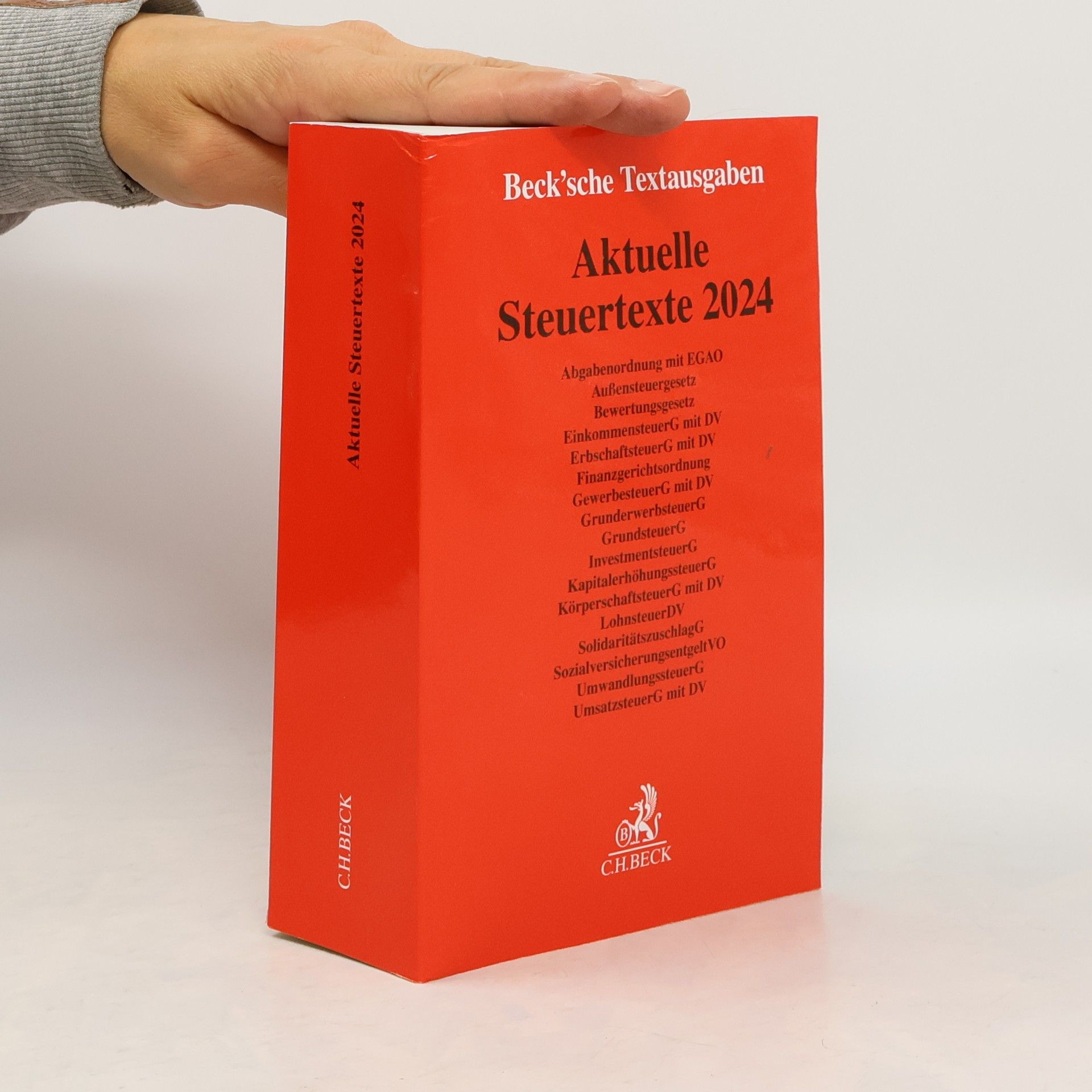 Autorenkollektiv Aktuelle Steuertexte 2024
