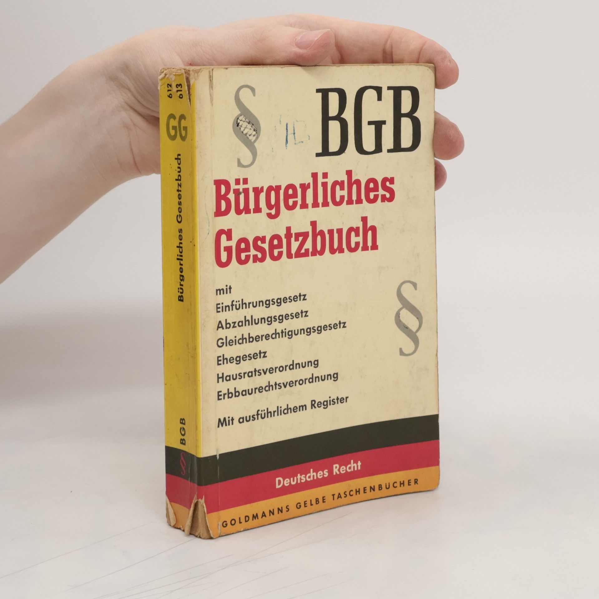 Collectif d'auteurs Bürgerliches Gesetzbuch
