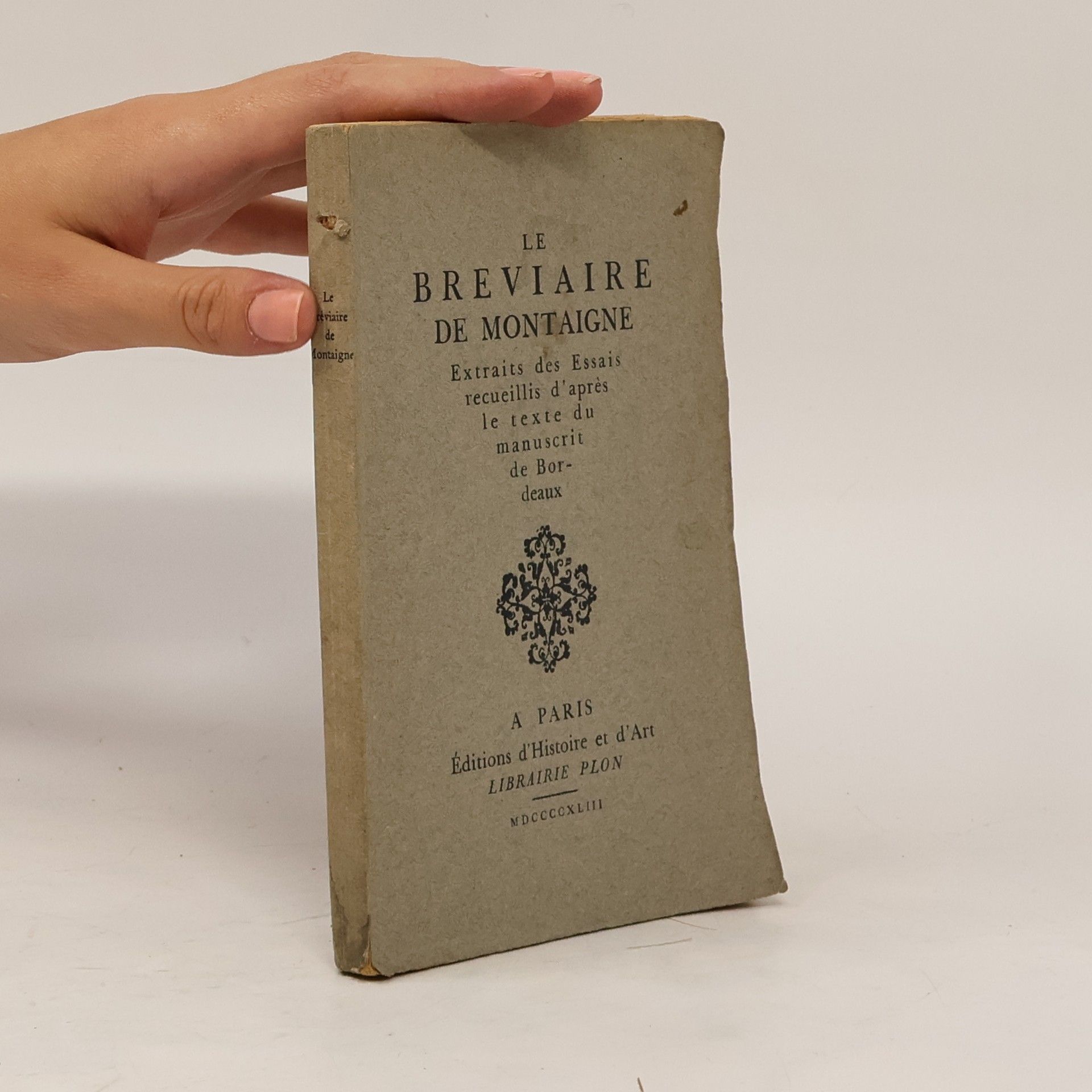 Collectif d'auteurs Le breviaire de montaigne