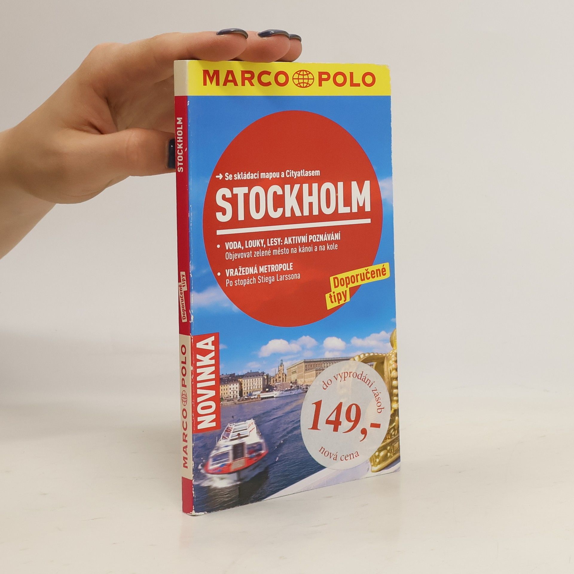 Tatjana Reiff Stockholm: doporučené tipy - se skládací mapou a cityatlasem