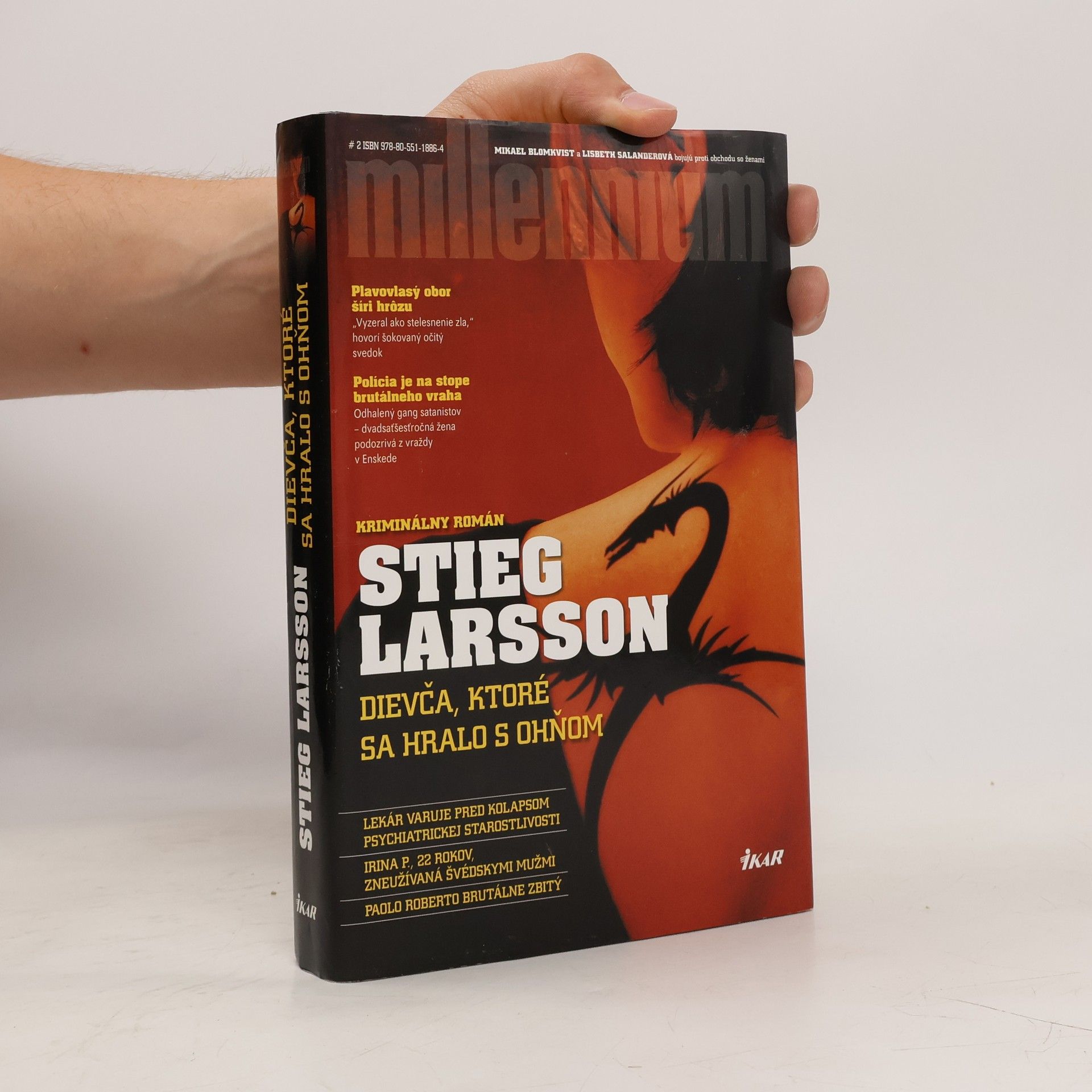 Stieg Larsson Dievča, ktoré sa hralo s ohňom
