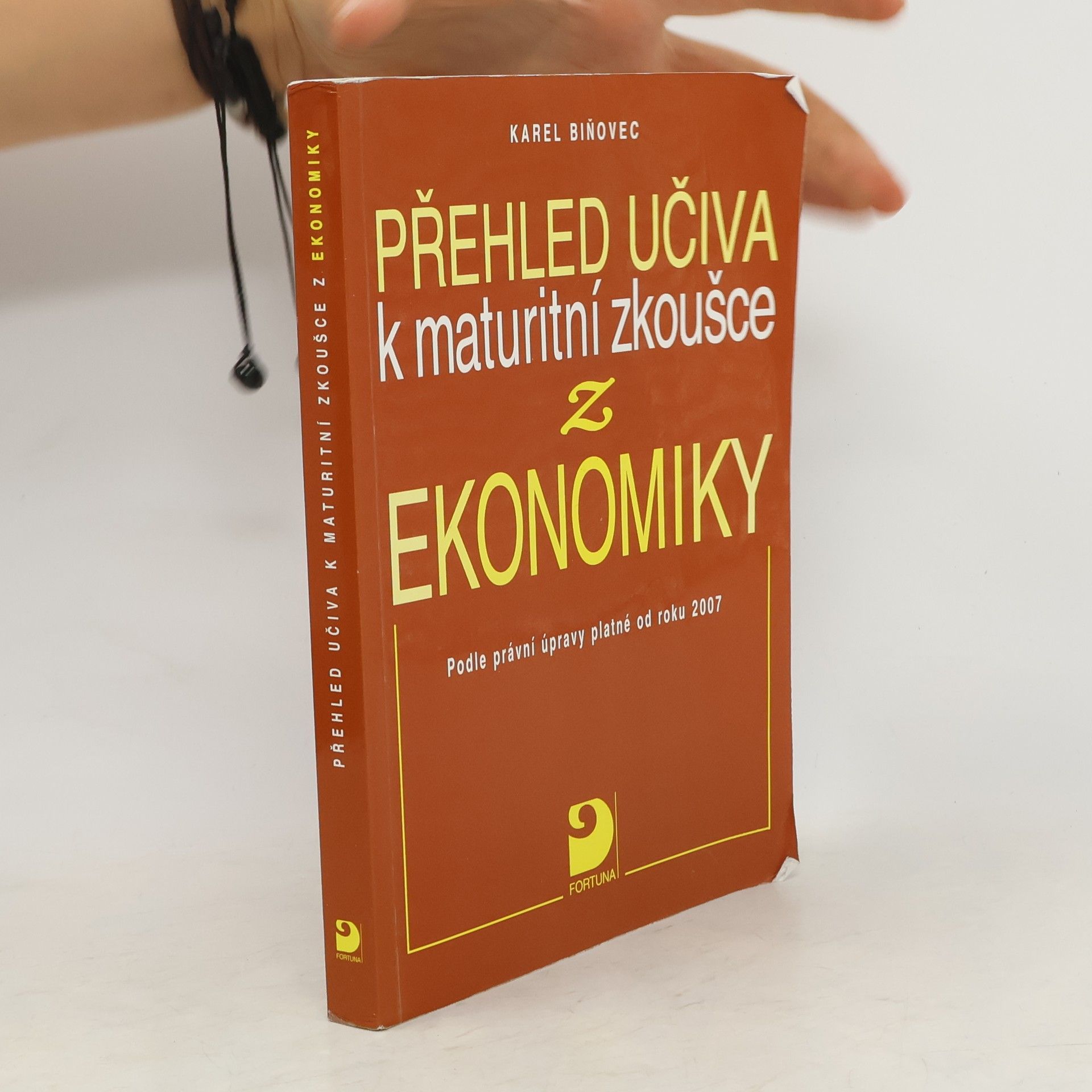 Biňovec Karel Přehled učiva k maturitní zkoušce z ekonomiky