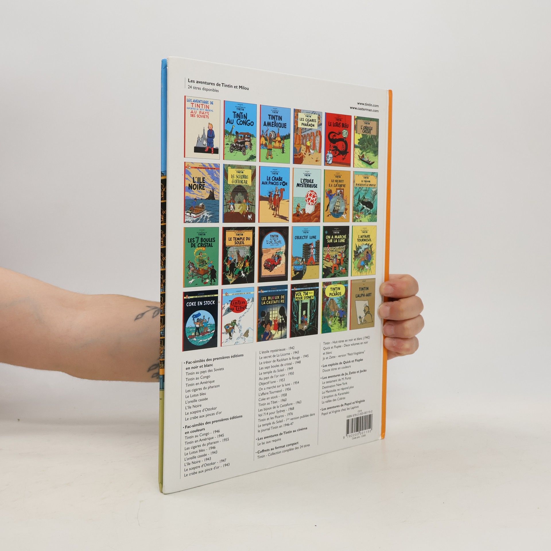 Hergé Tintin Objectif Lune