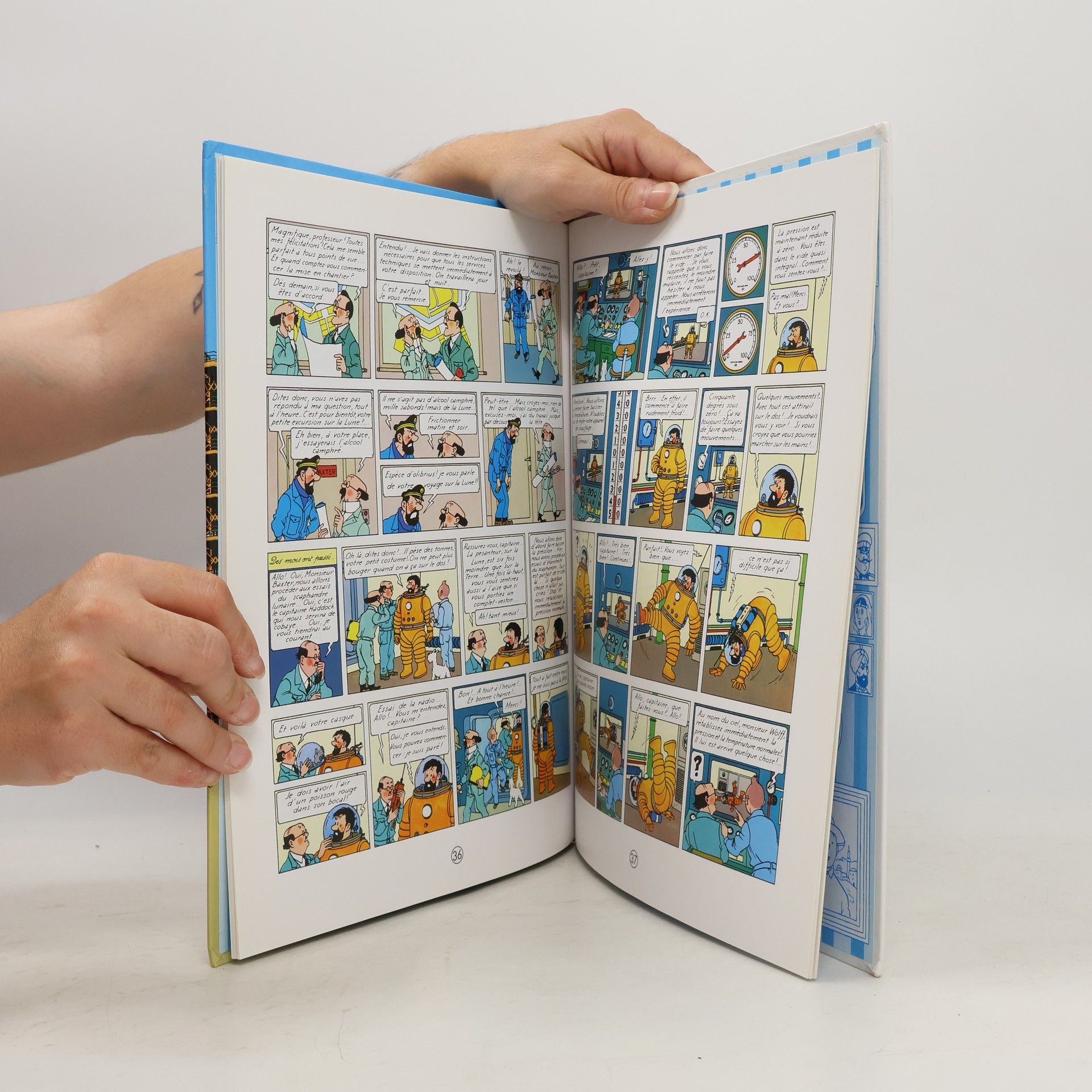 Hergé Tintin Objectif Lune