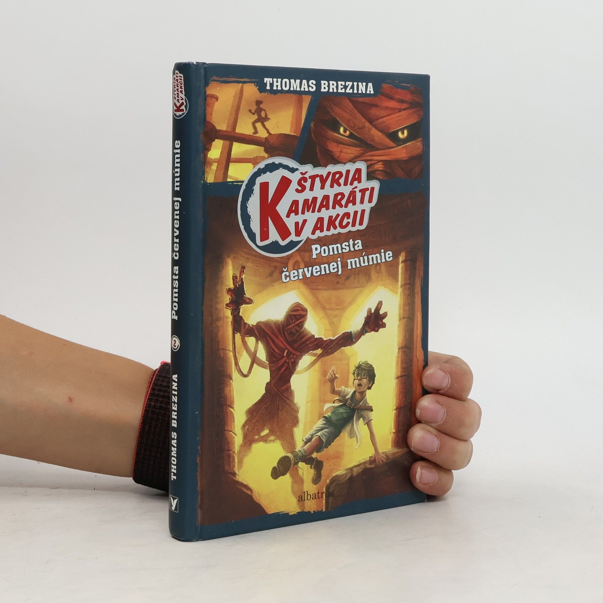 Thomas Brezina Štyria kamaráti v akcii: Pomsta červenej múmie