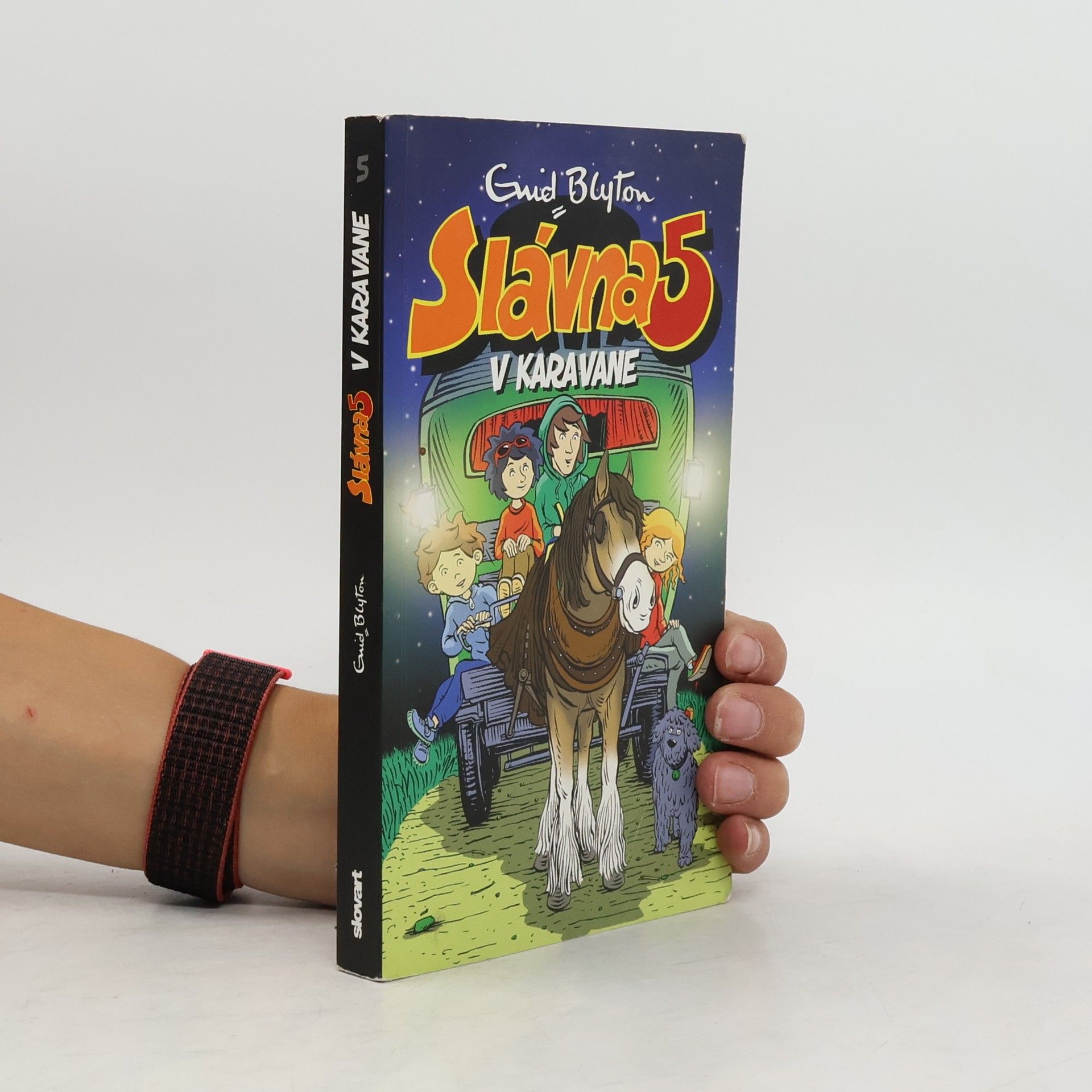 Enid Blyton Slávna 5 v karavane