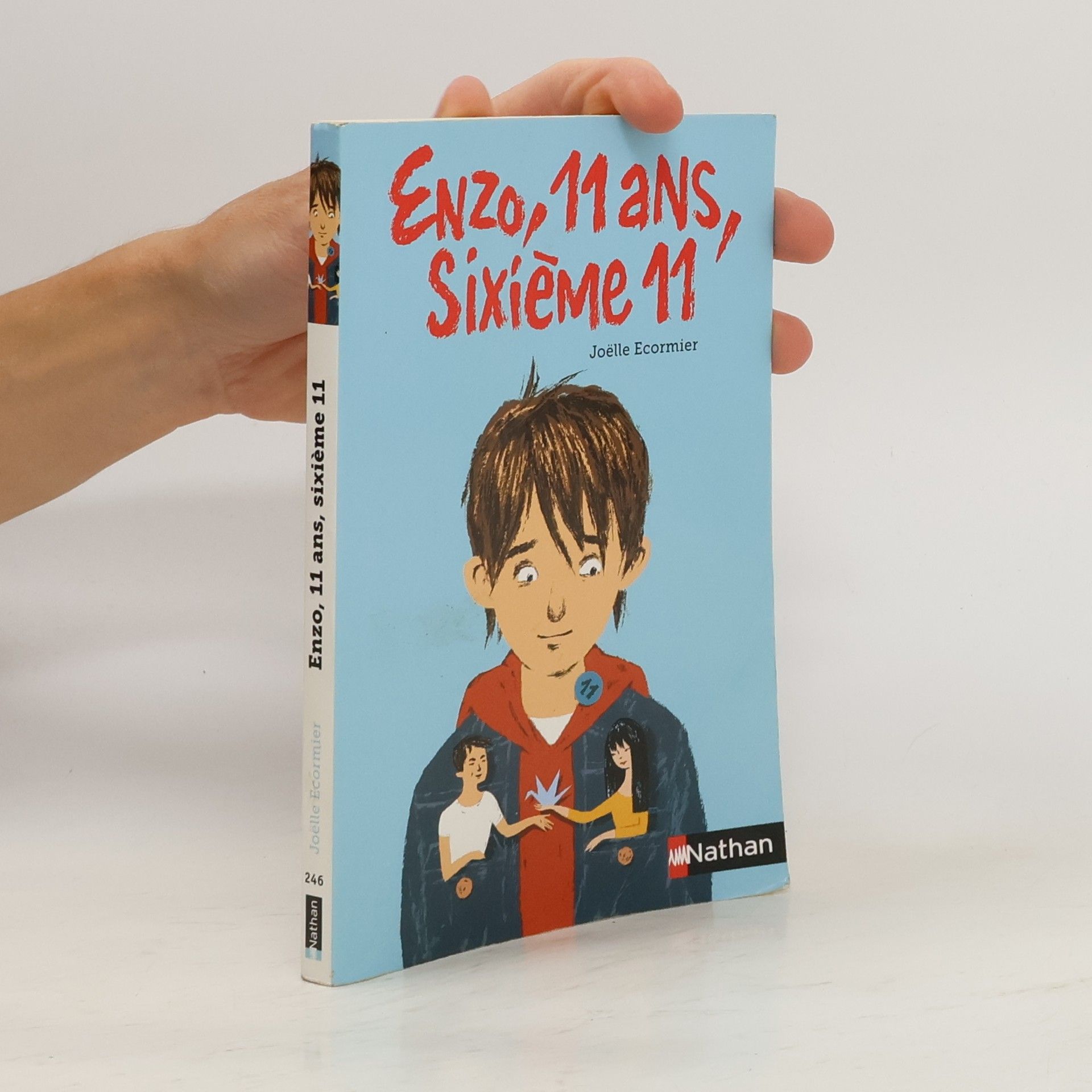 Joelle Ecormier Enzo, 11 ans, sixième 11