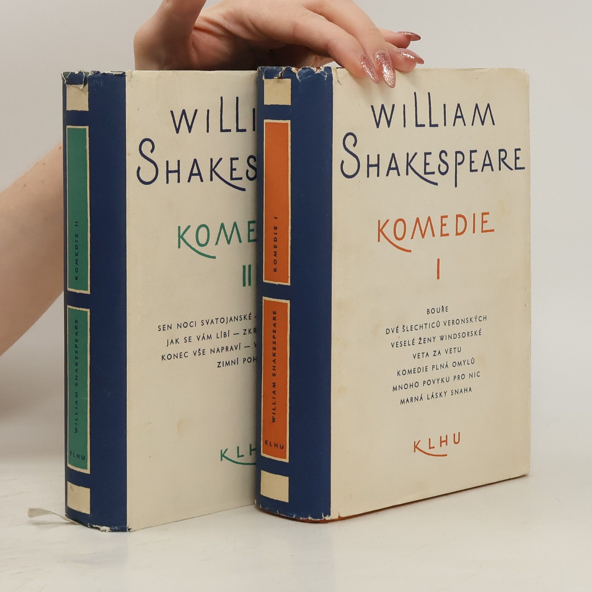 William Shakespeare William Shakespeare. Komedie I-II