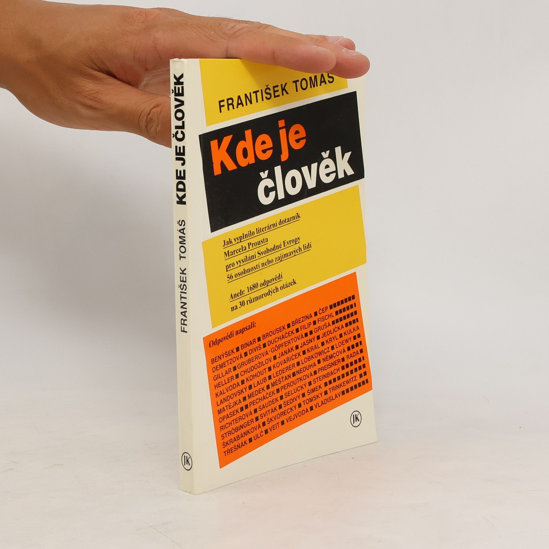 František Tomáš Kde je člověk