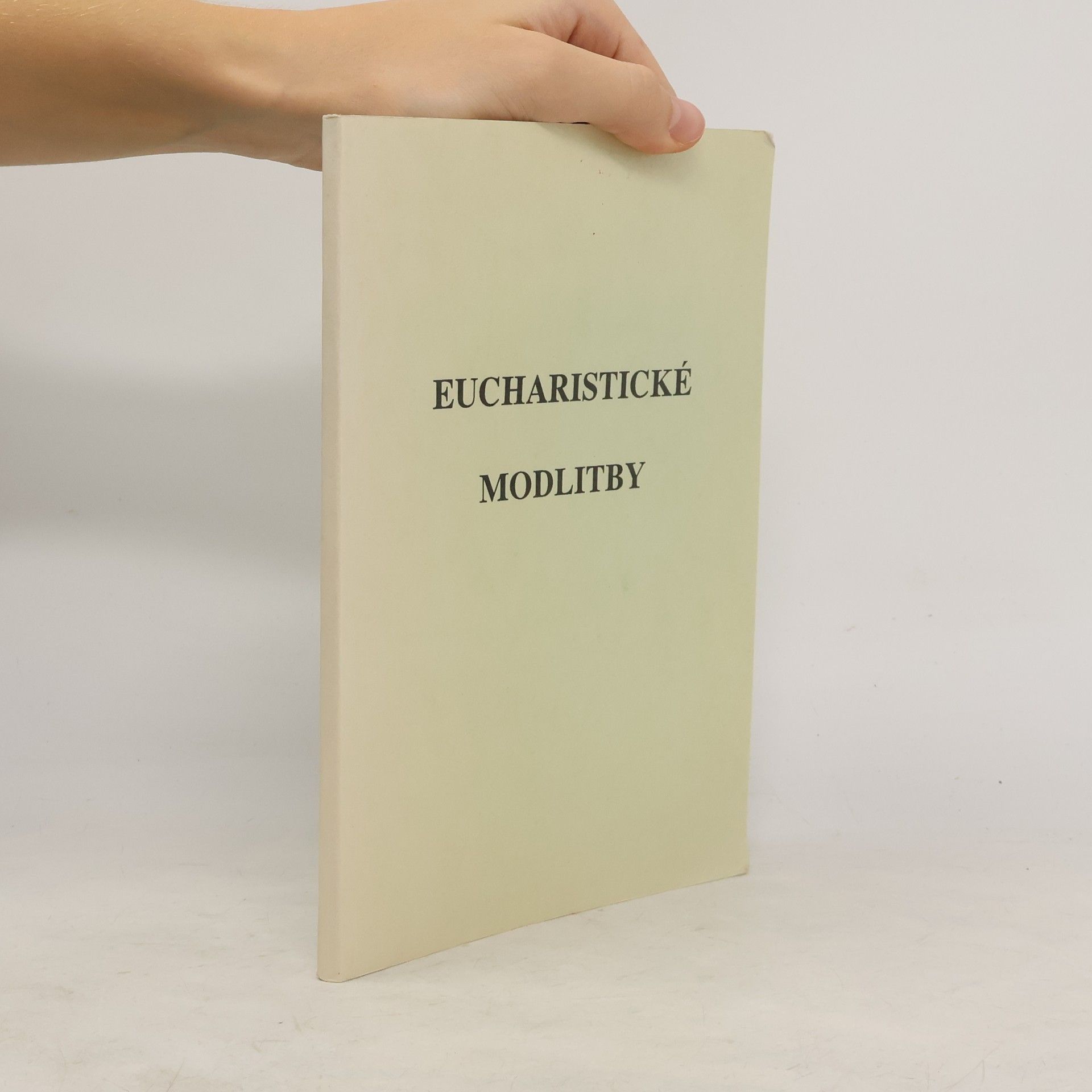 Kolektiv autorů Eucharistické modlitby