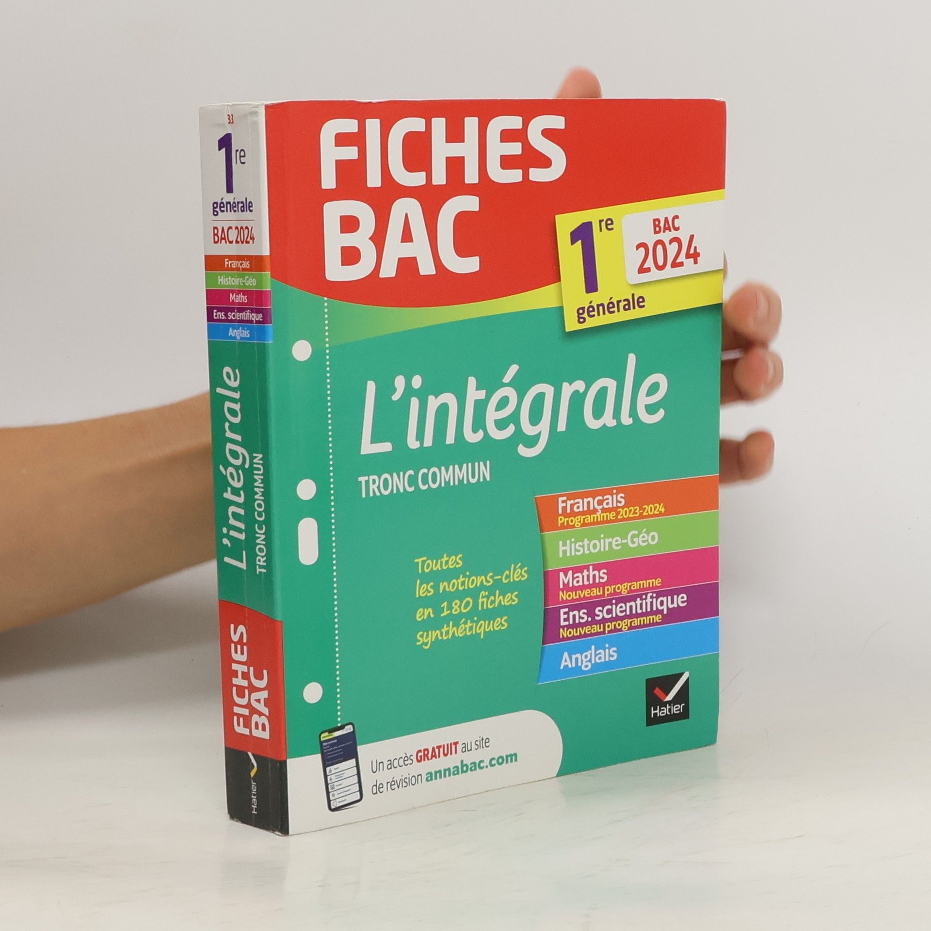 Hélène Bernard L'intégrale Tronc commun 1re générale