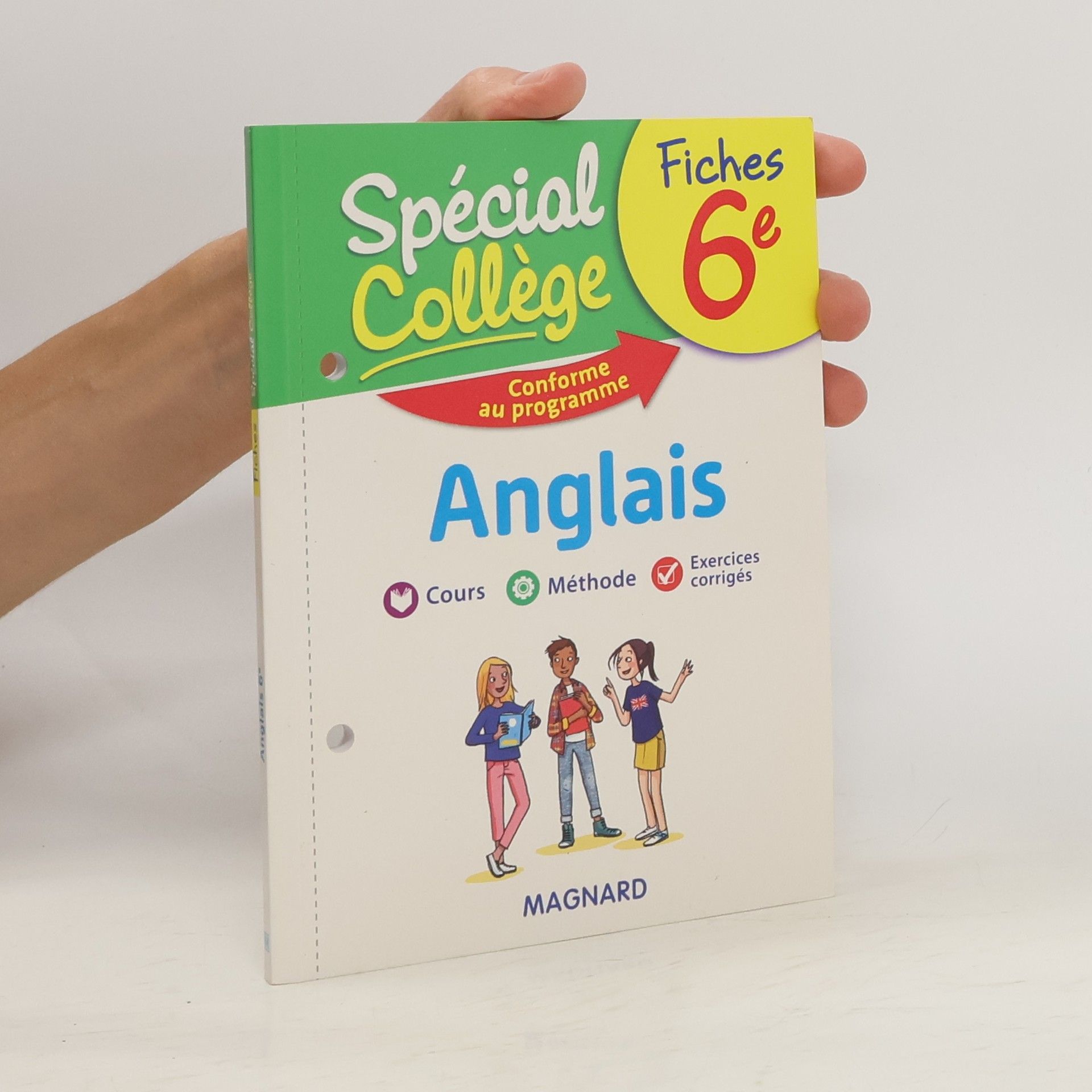 Collectif d'auteurs Fiches anglais 6e