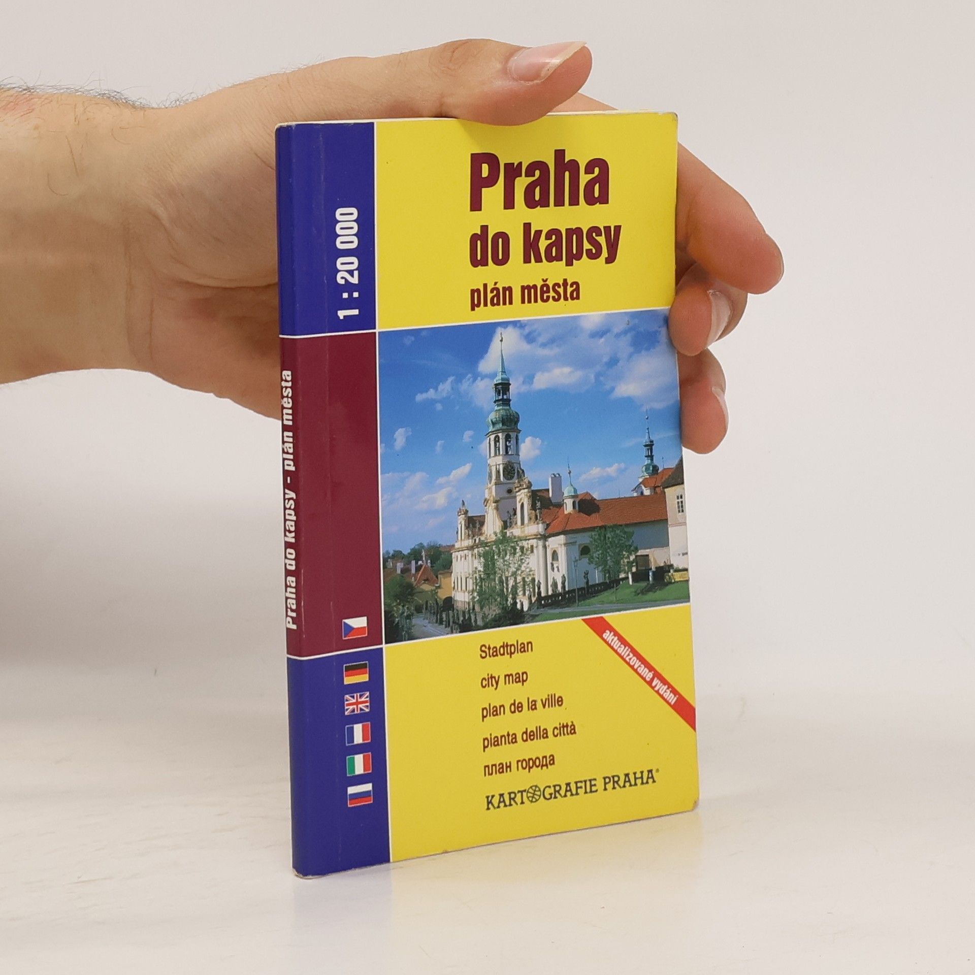 Collectif d'auteurs Praha do kapsy. 1: 20000 : plán města