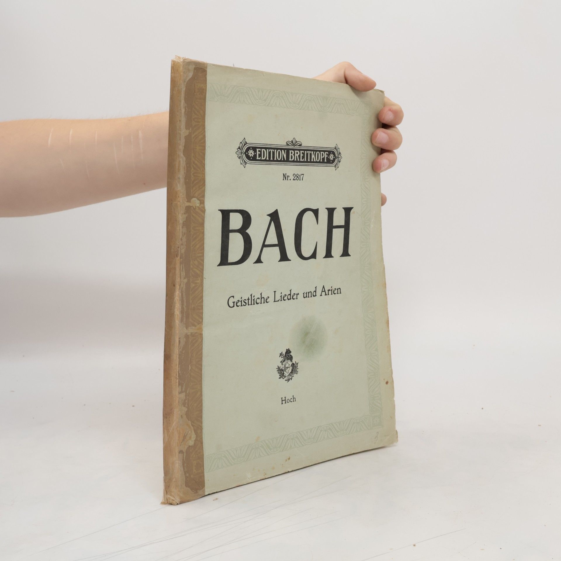 Johann Sebastian Bach Bach. Geistliche Lider und Arien