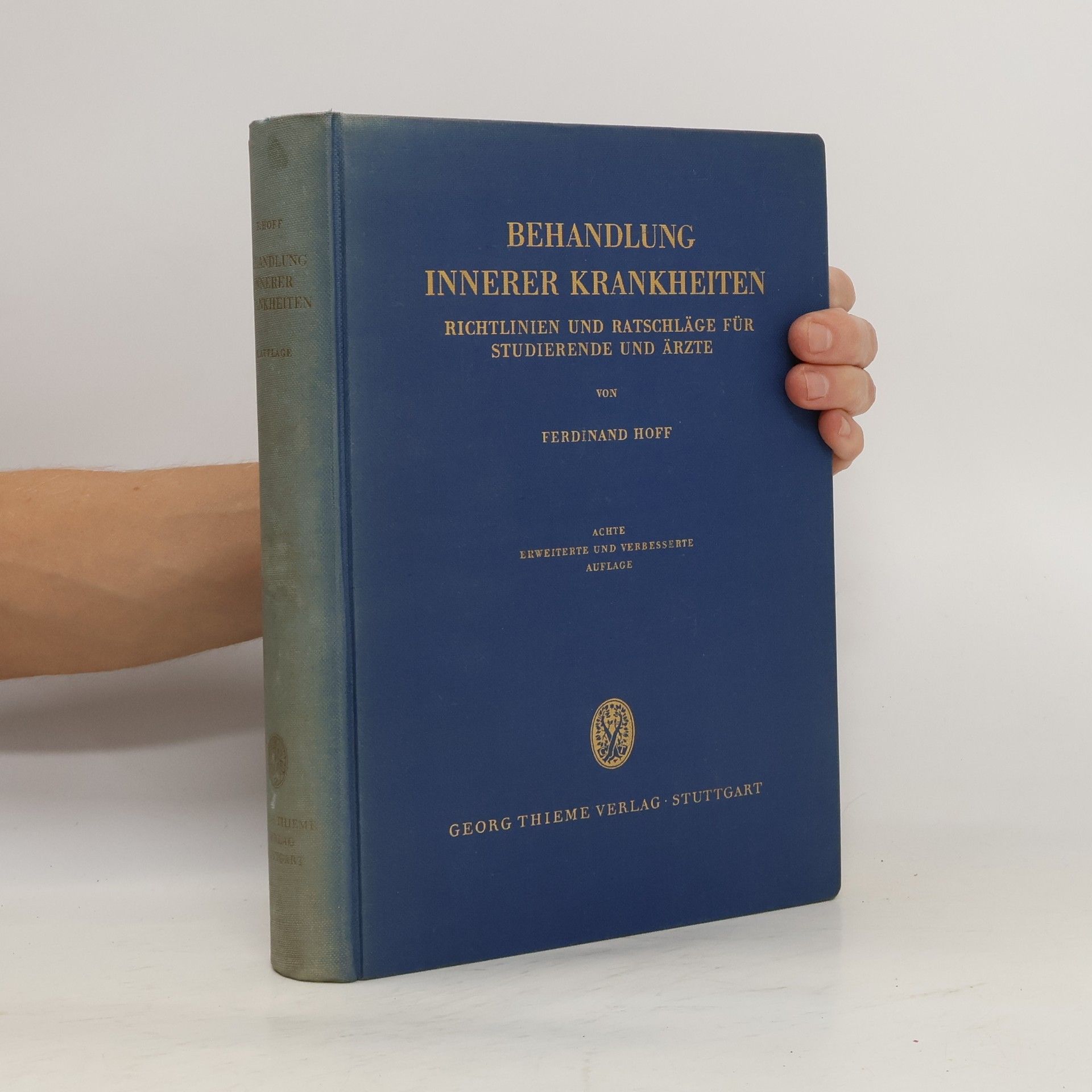 Ferdinand Hoff Behandlung Innerer Krankheiten