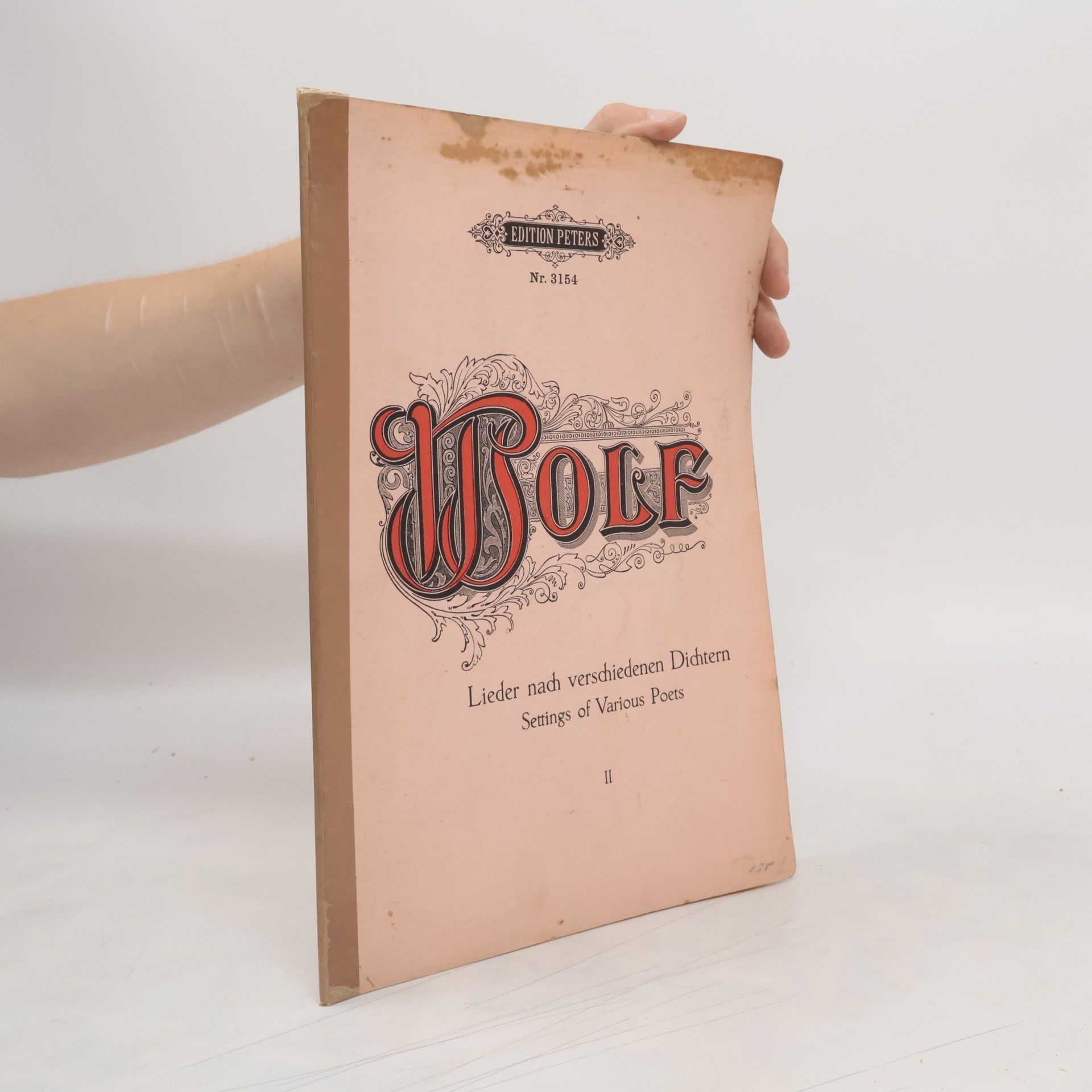 Hugo Wolf Lieder nach verschiedenen Dichtern II