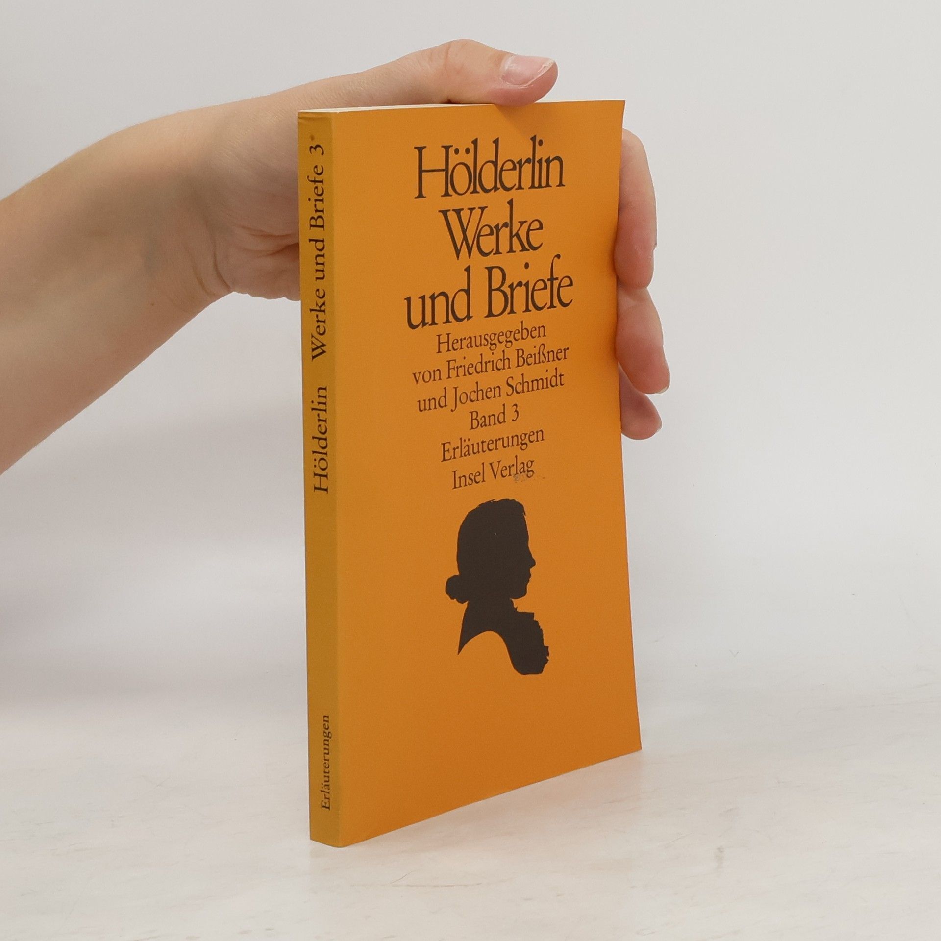 Friedrich Hölderlin Werke und Briefe 3
