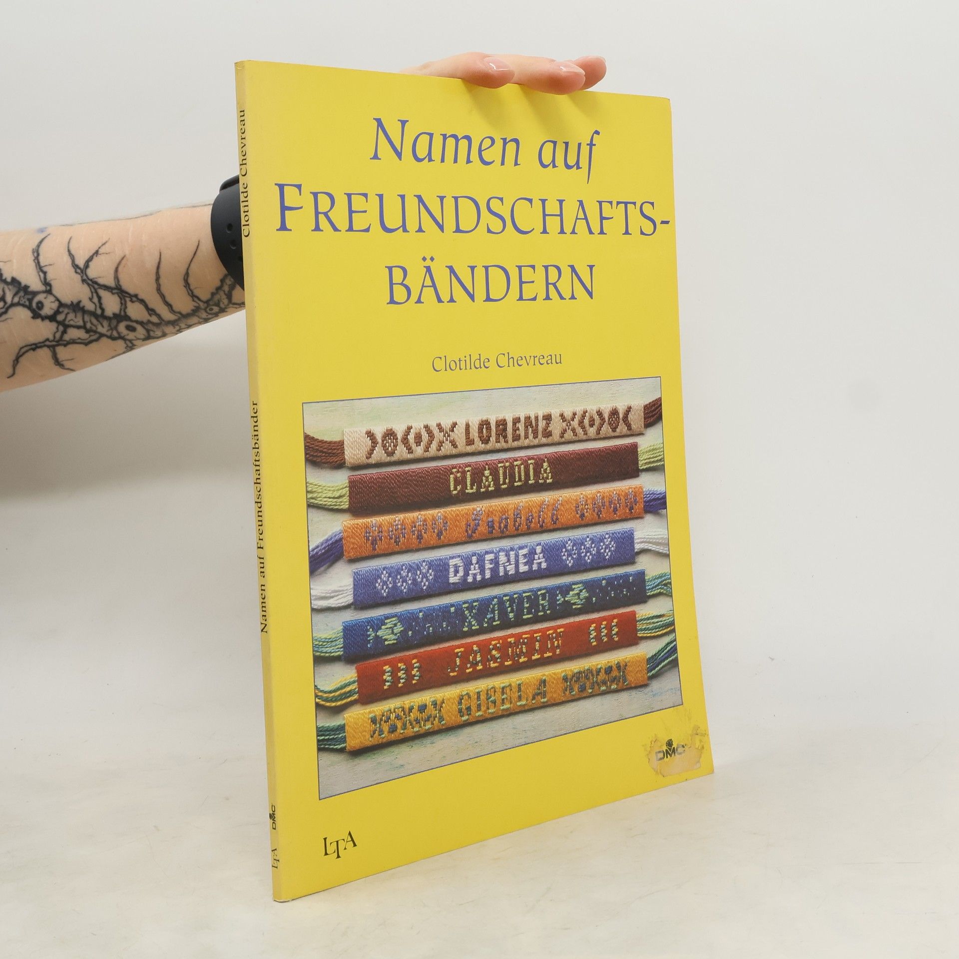 Clotilde Chevreau Namen auf Freundschaftsbändern