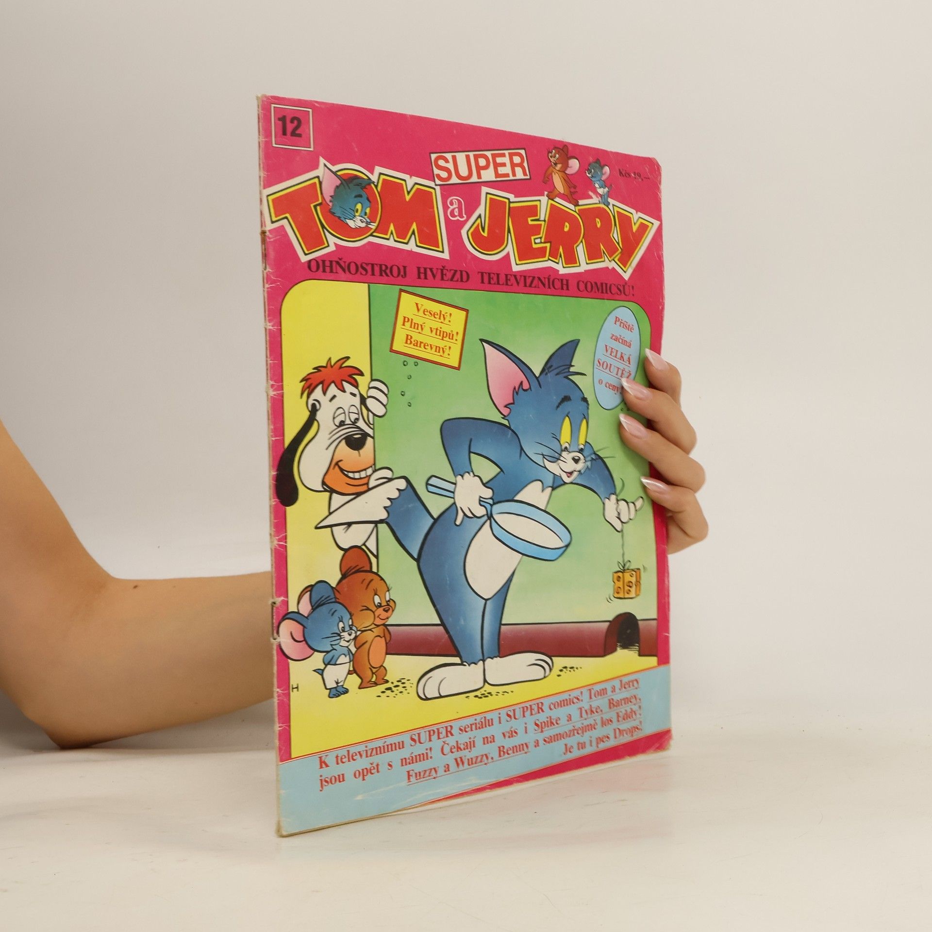 Autorenkollektiv Super Tom a Jerry : ohňostroj hvězd televizních comicsů. Číslo 12