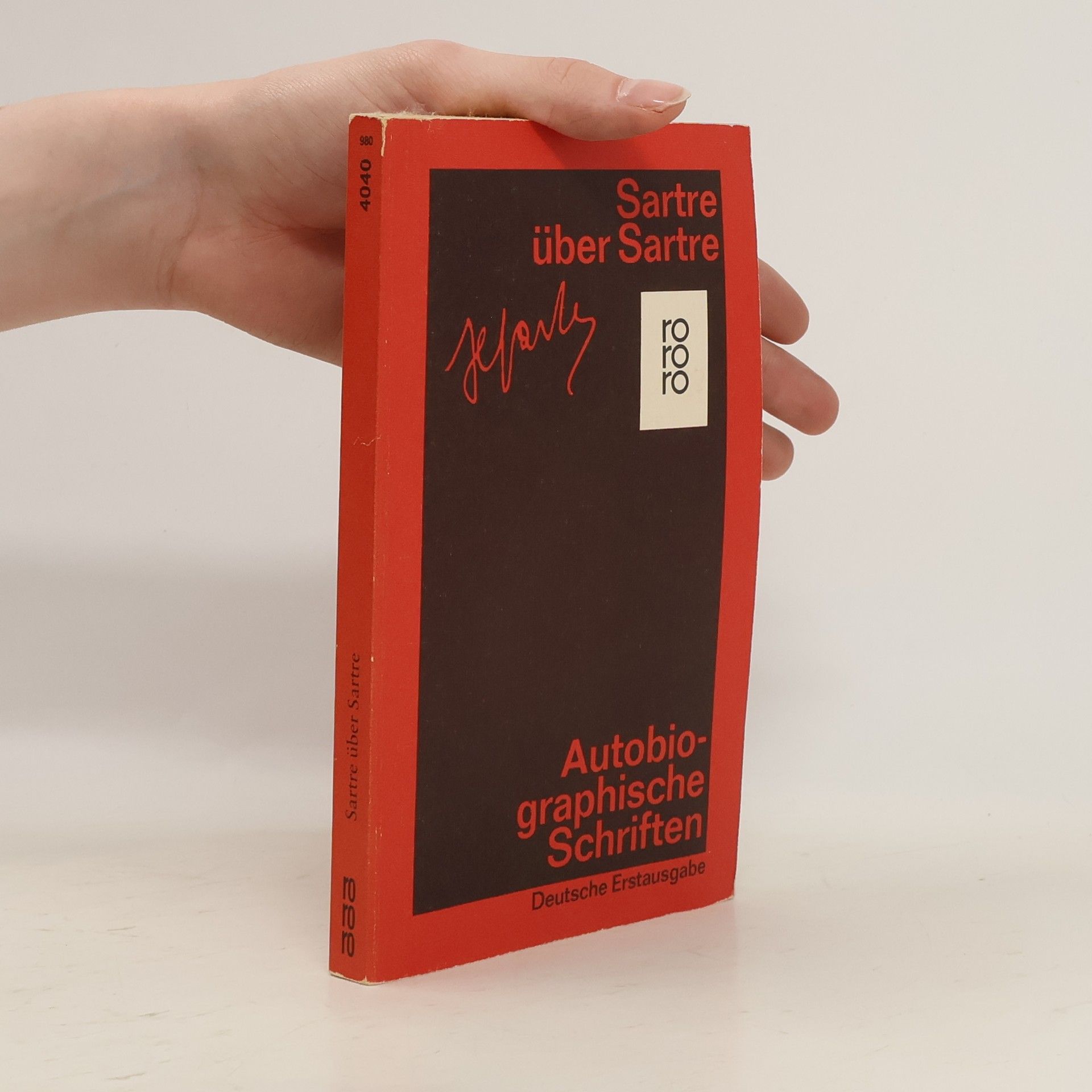 Jean-Paul Sartre Autobiographische Schriften. Sartre über Sartre