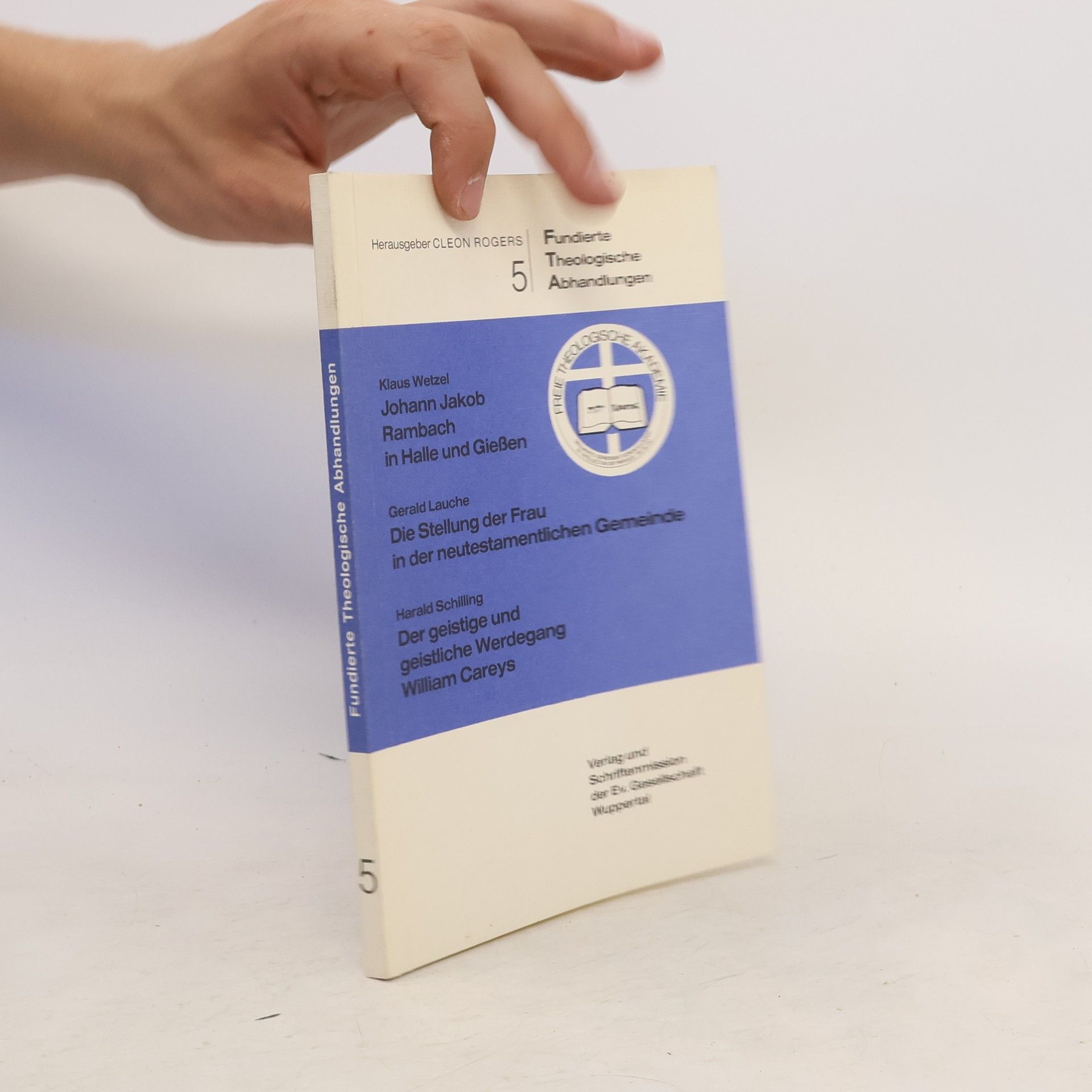 Collectif d'auteurs Fundierte Theologische Abhandlungen 5