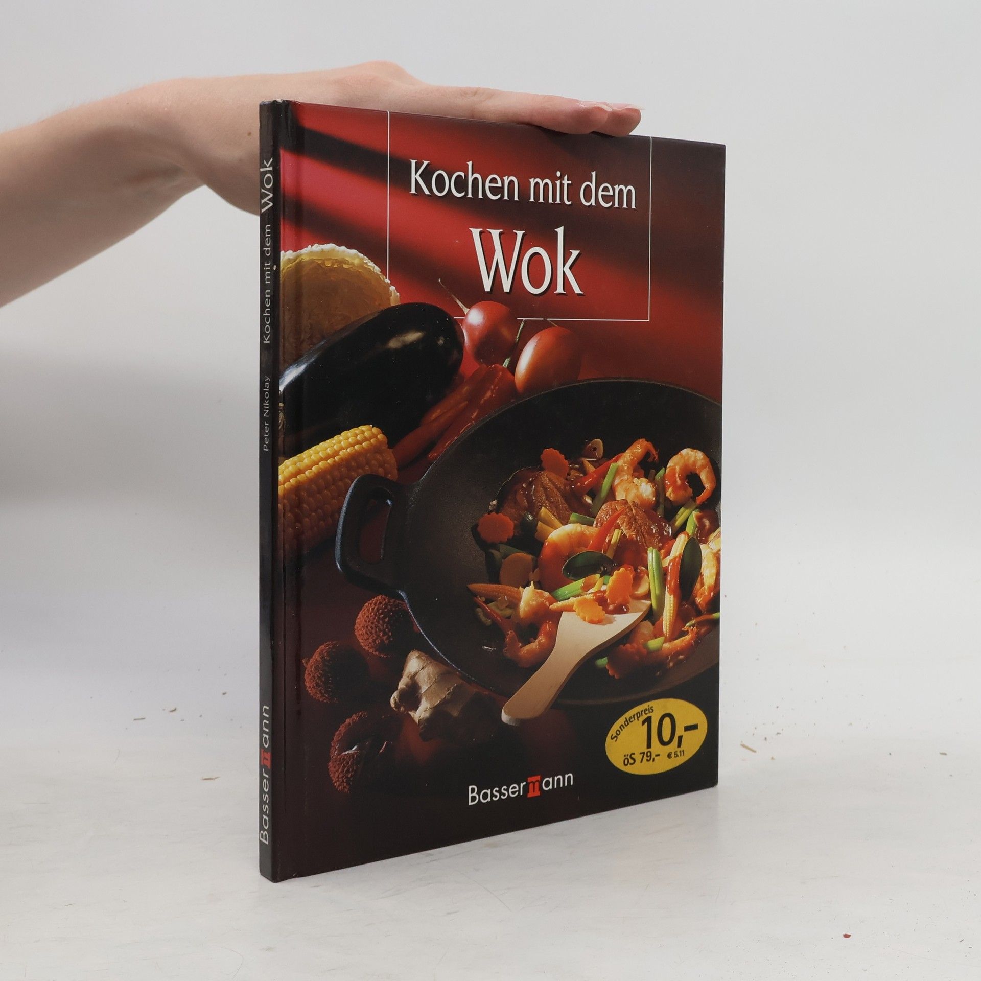 Peter Nikolay Kochen mit dem Wok