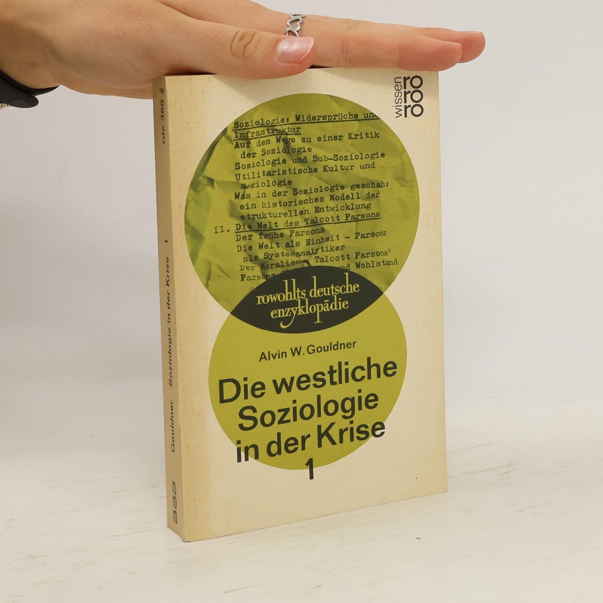 Alvin Ward Gouldner Die Westliche Soziologie In Der Krise