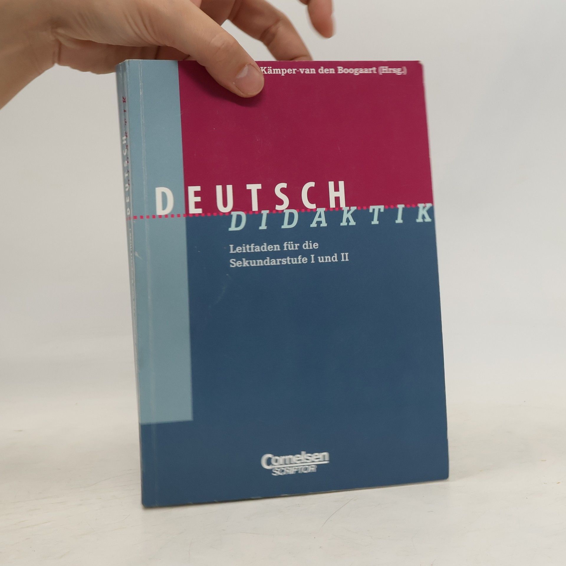 Michael Kämper-van den Boogaart Deutsch Didaktik