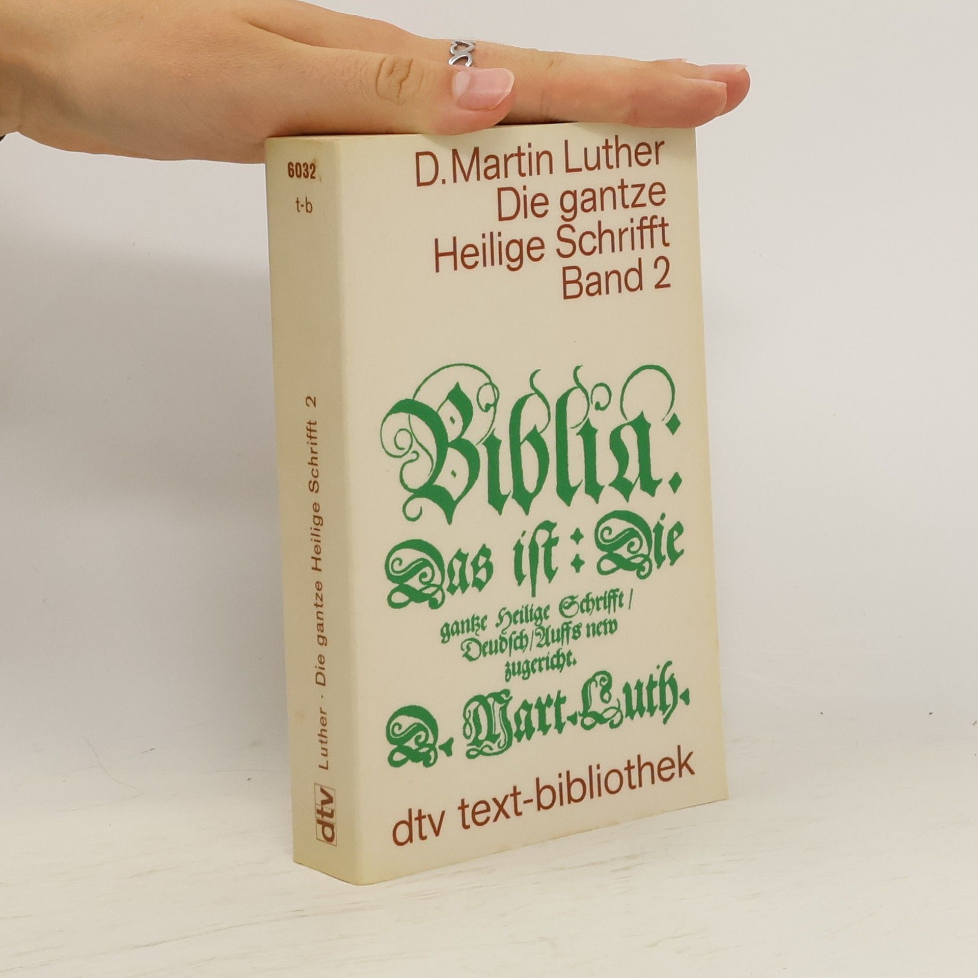Martin Luther Die gantze Heilige Schrifft II