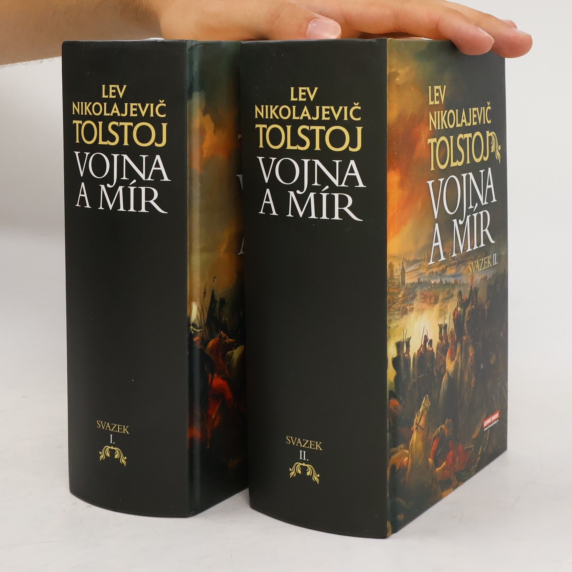 Lev Nikolajevič Tolstoj Vojna a mír 1-2.