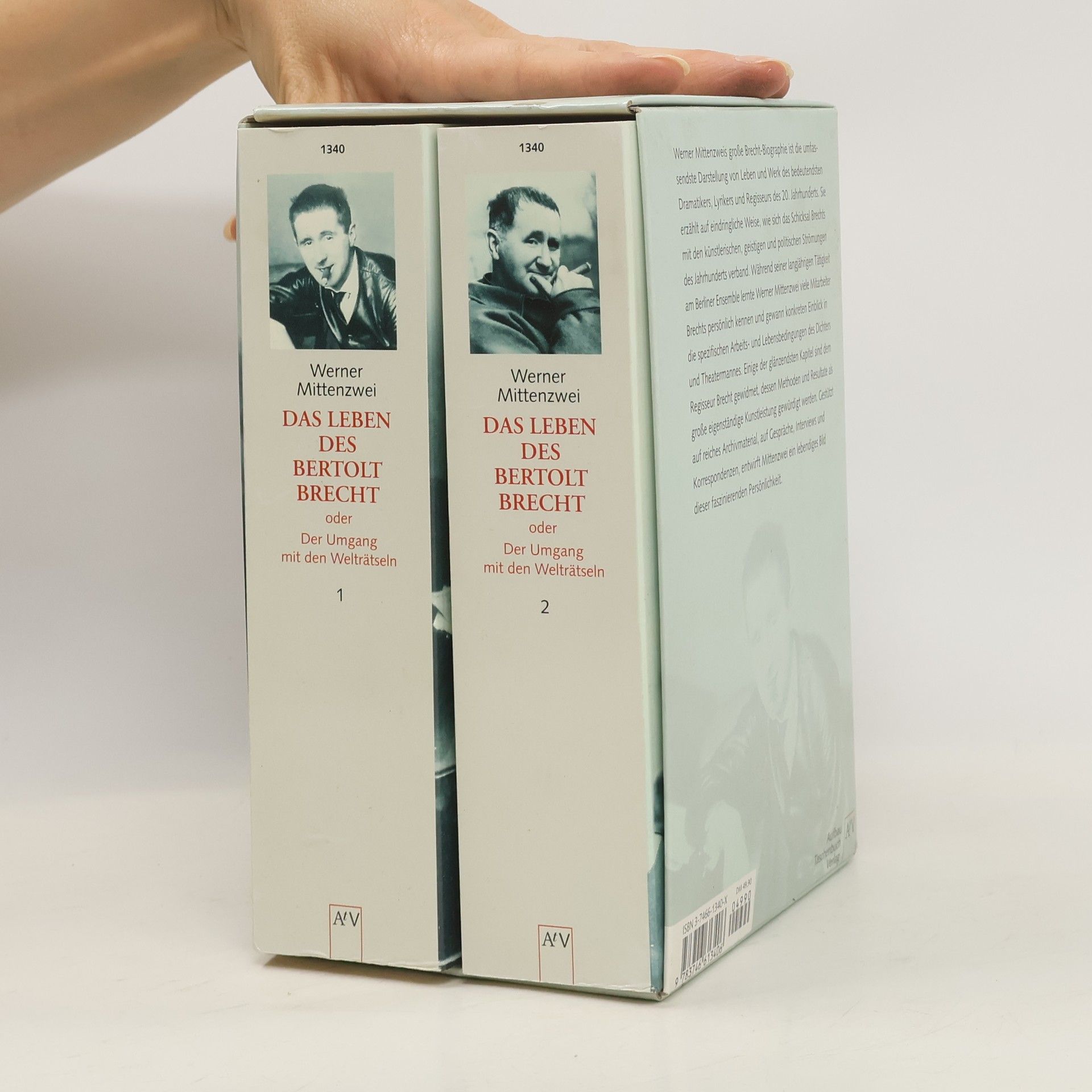 Das Leben des Bertolt Brecht, 2 Bde.. Oder der Umgang mit den Welträtseln
