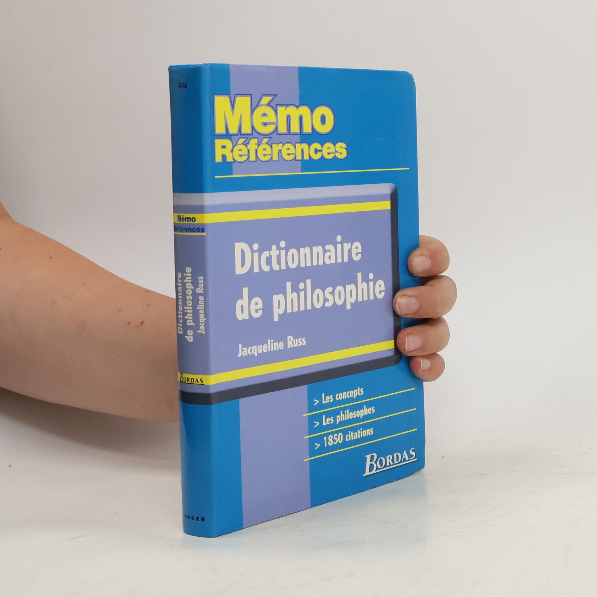 Jacqueline Russ Dictionnaire de philosophie