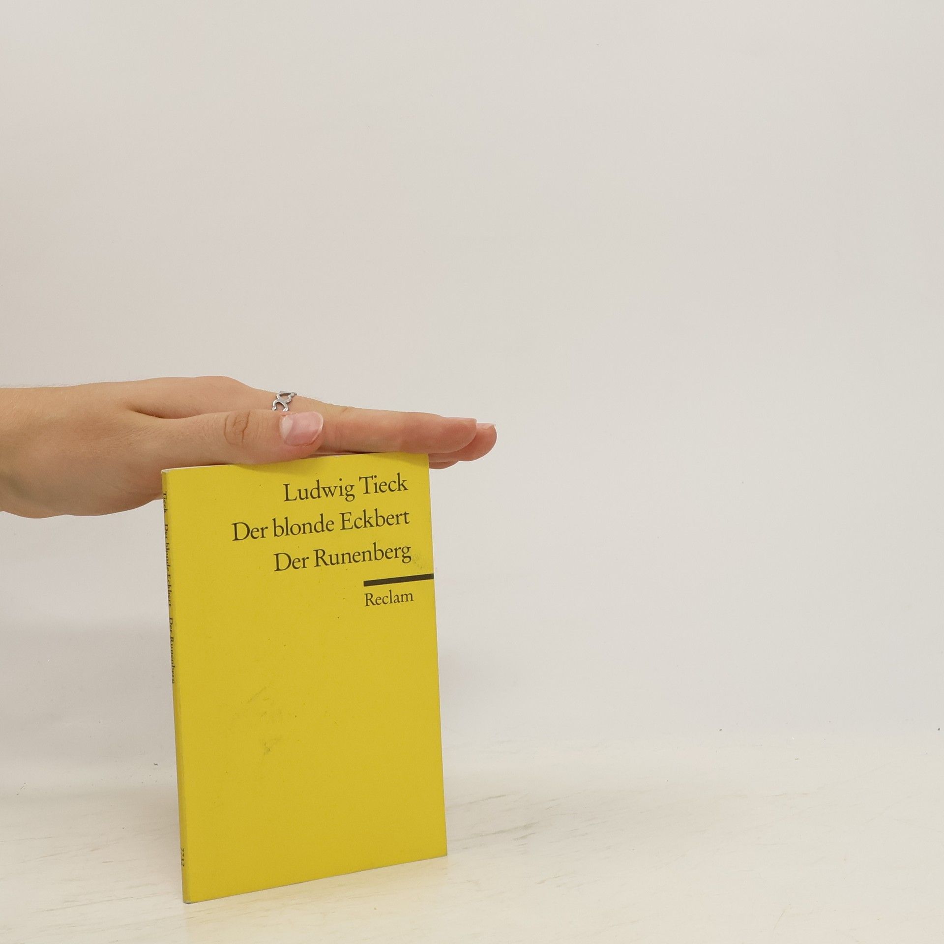Ludwig Tieck Der blonde Eckbert, Der Runenberg, Die Elfen