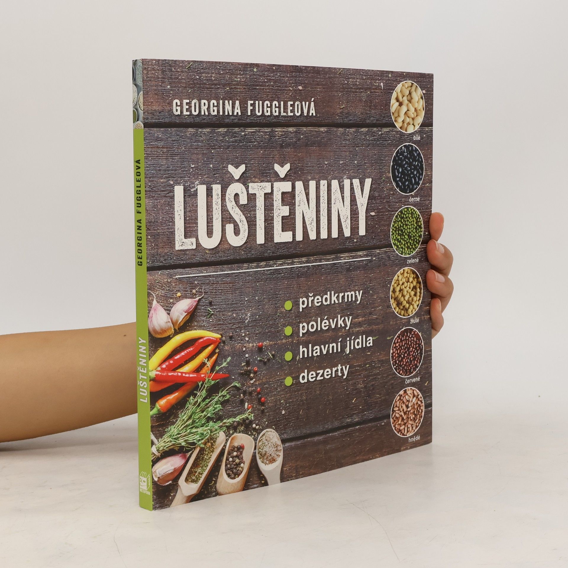 Luštěniny. Předkrmy, polévky, hlavní jídla, dezerty