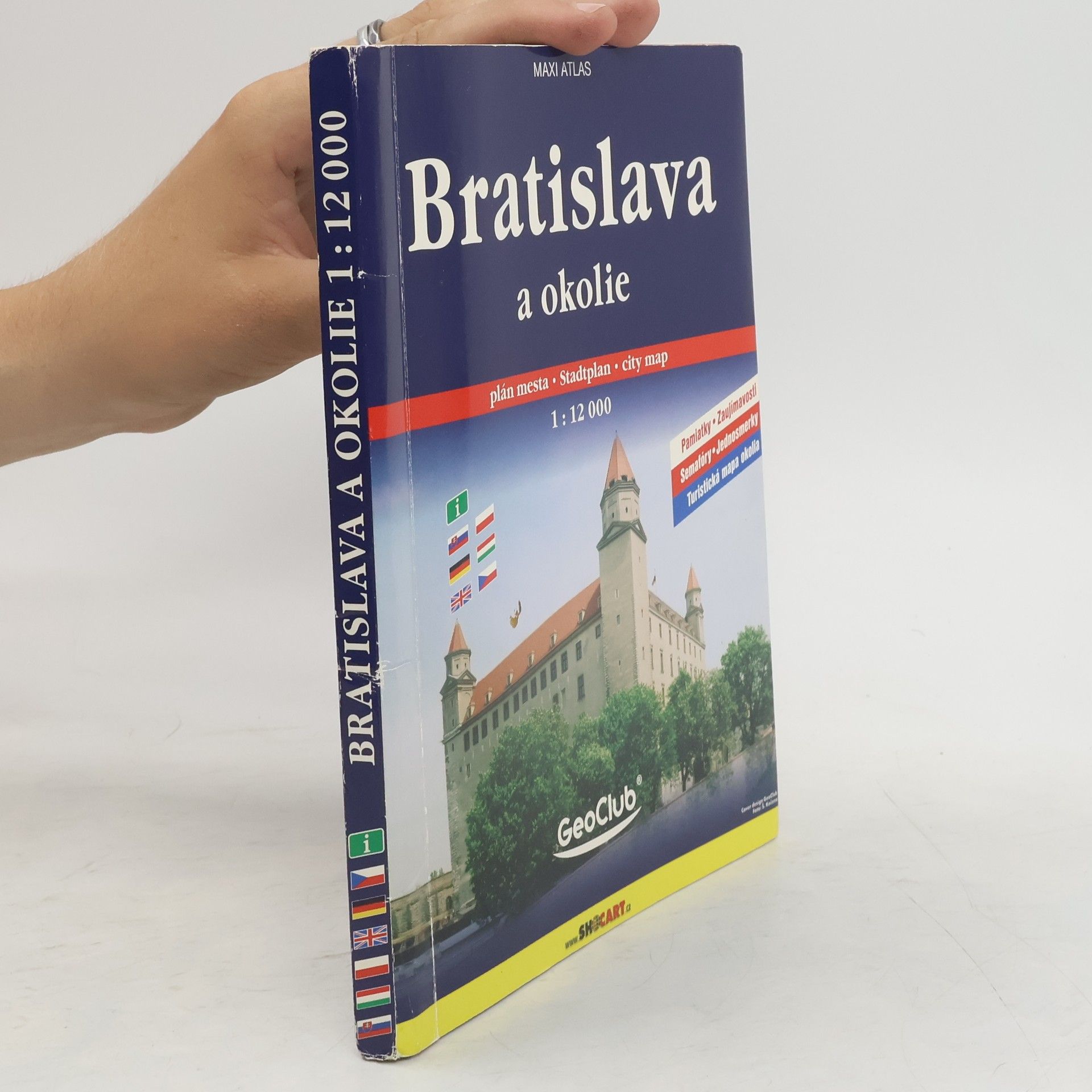 SH Ocart (firma) Bratislava a okolie. Plán mesta 1:12 000