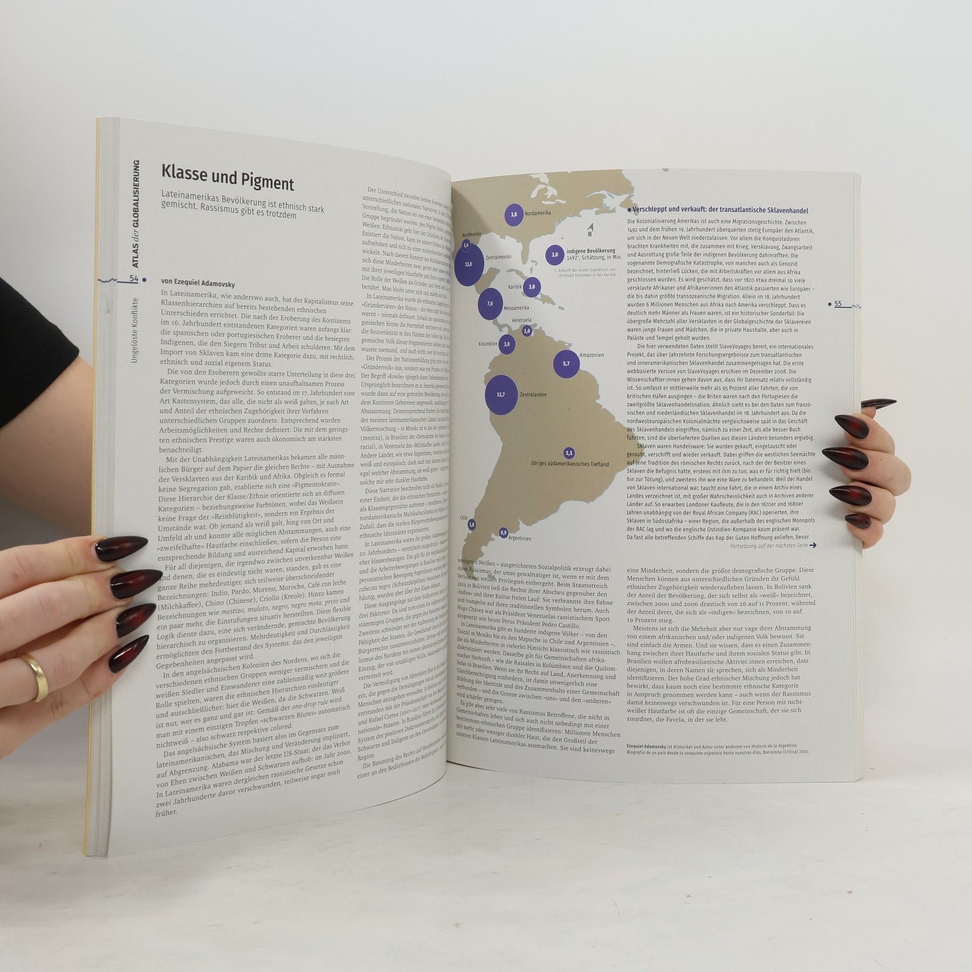 Collectif d'auteurs Atlas der Globalisierung